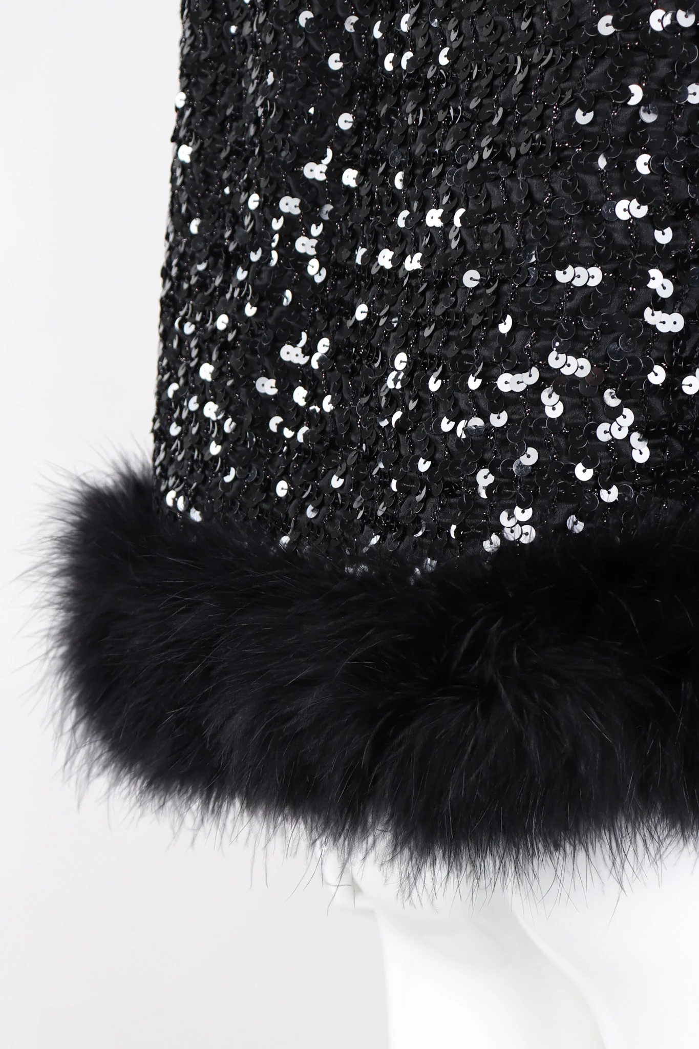 Marabou Sequin Jacket - Image 11