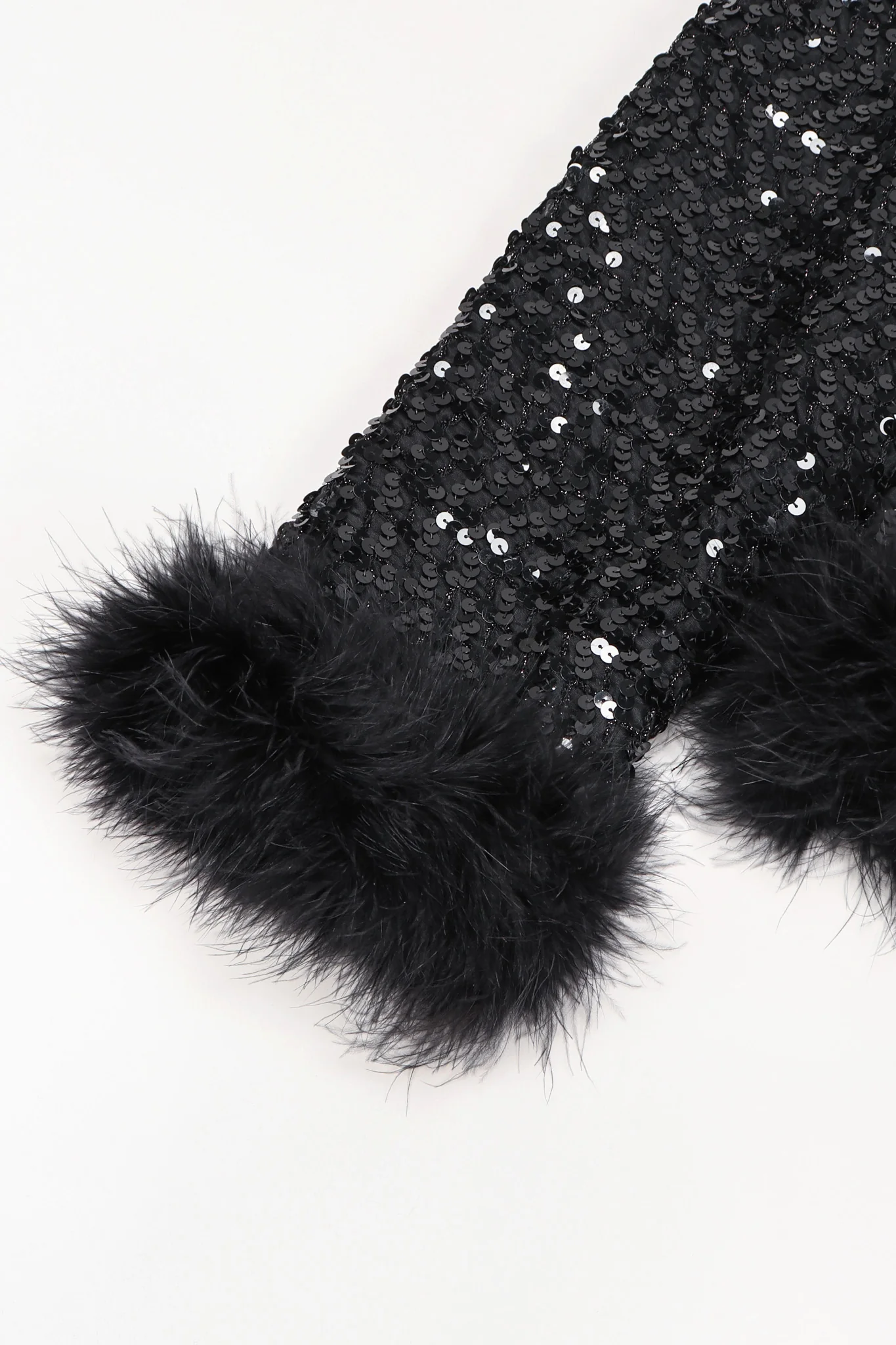 Marabou Sequin Jacket - Image 13