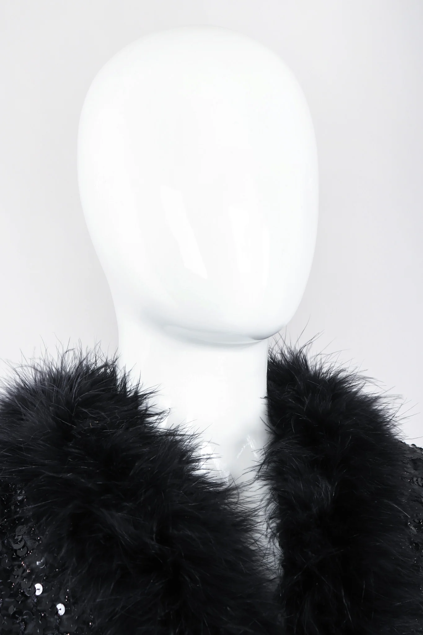 Marabou Sequin Jacket - Image 8