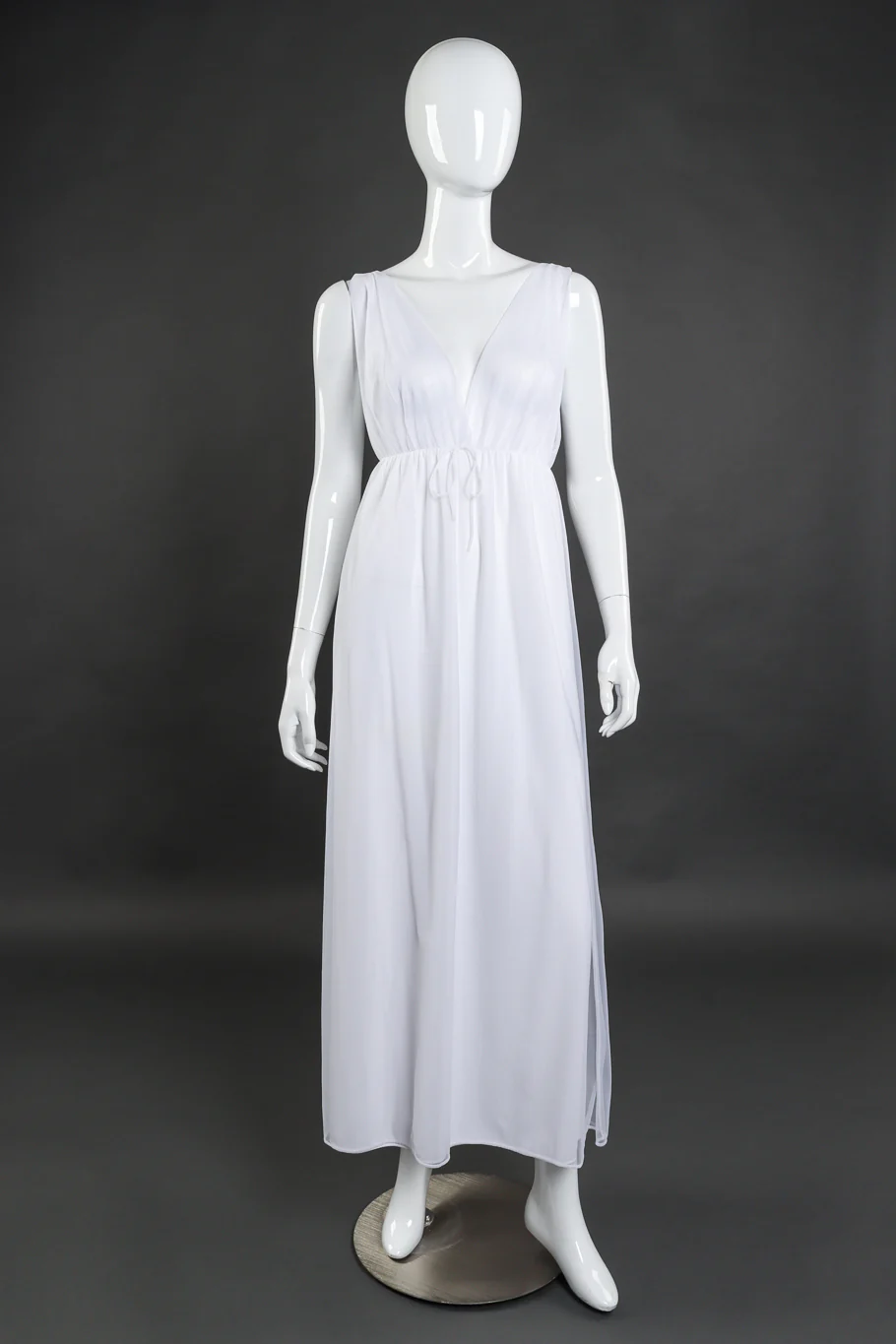 Marabou Trim Robe & Nightgown Set - Image 12