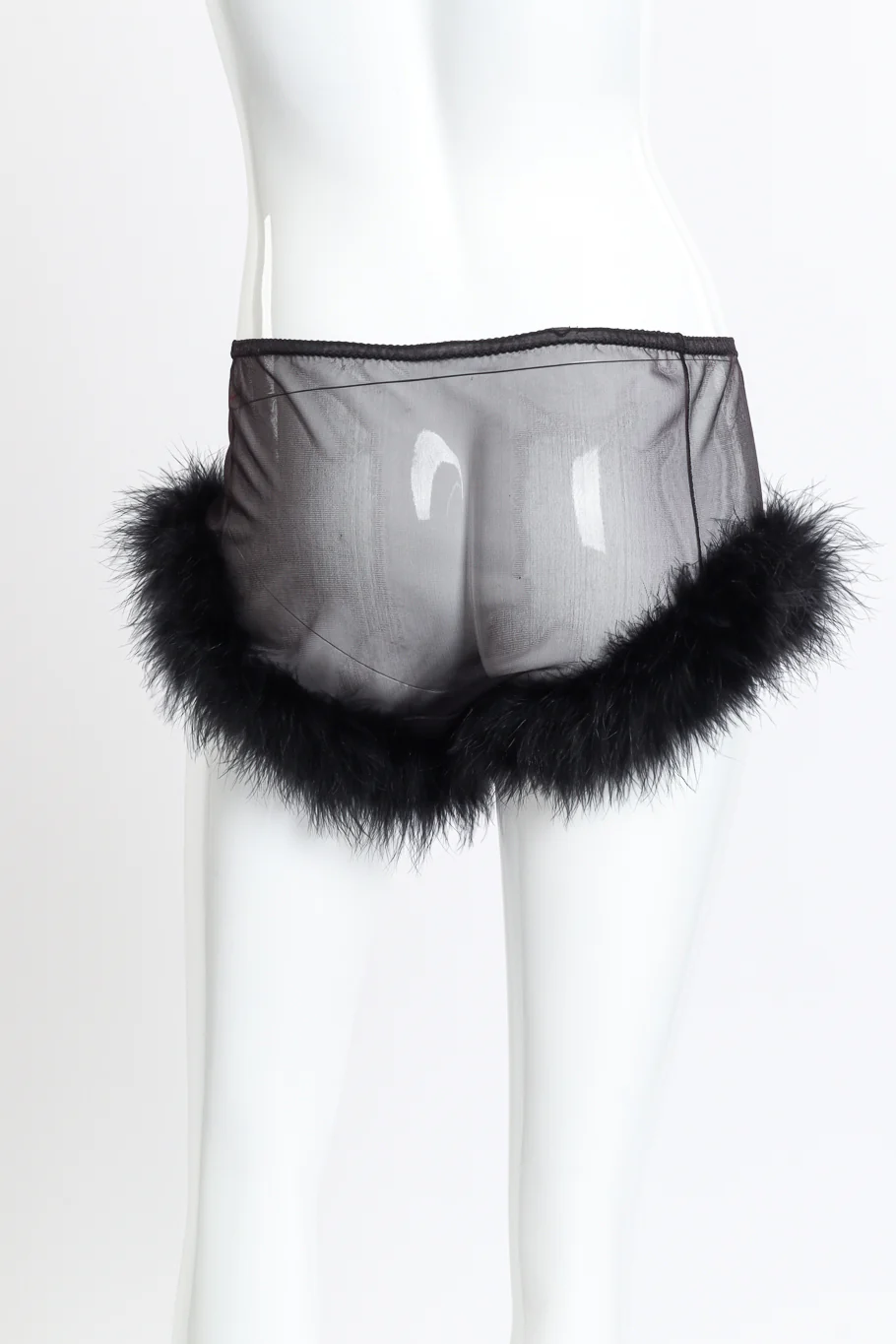 Marabou Trim Top & Short Set - Image 8