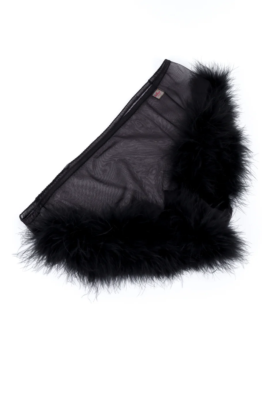 Marabou Trim Top & Short Set - Image 9