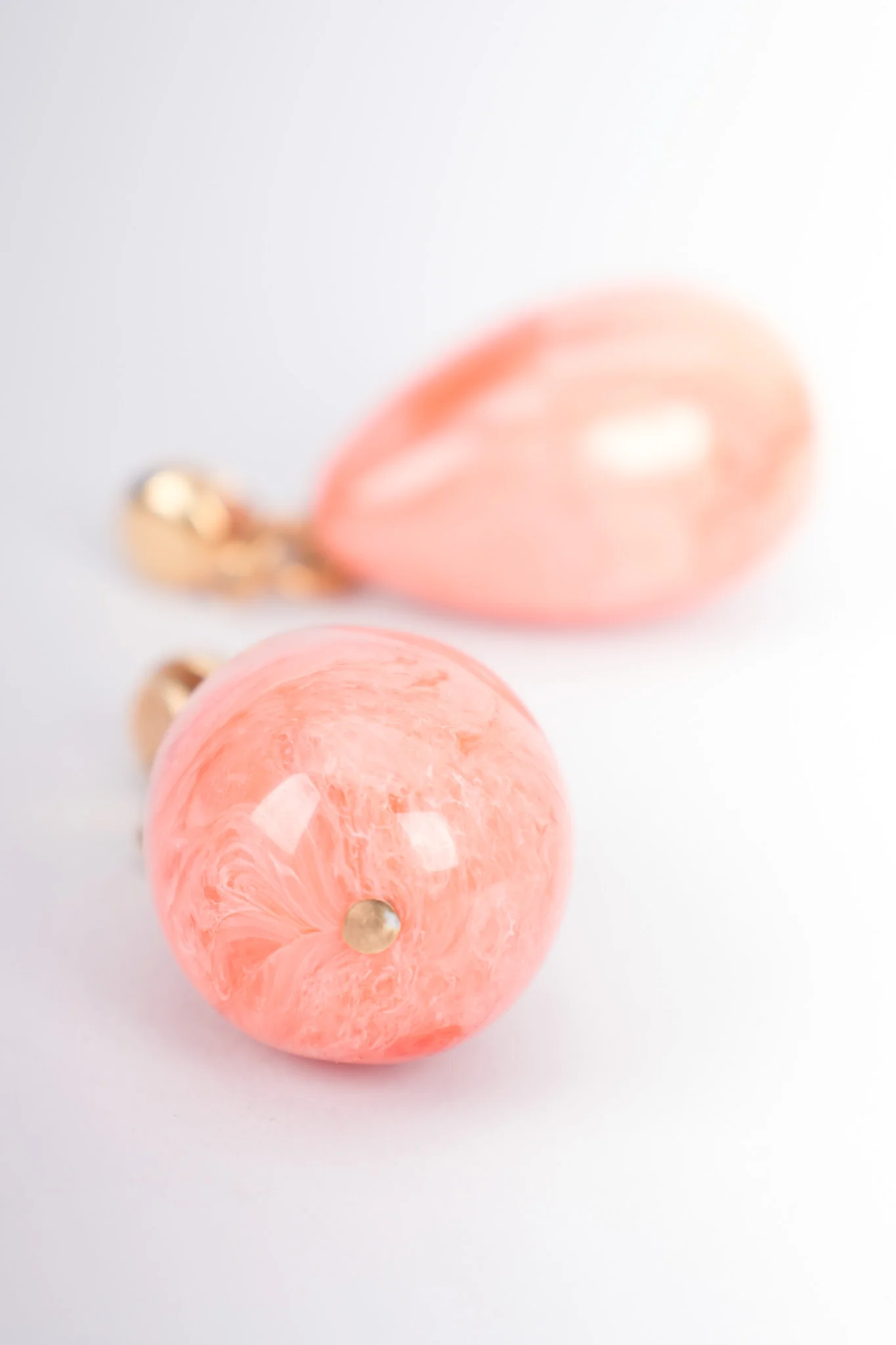 Marbled Drop Earrings - Image 3