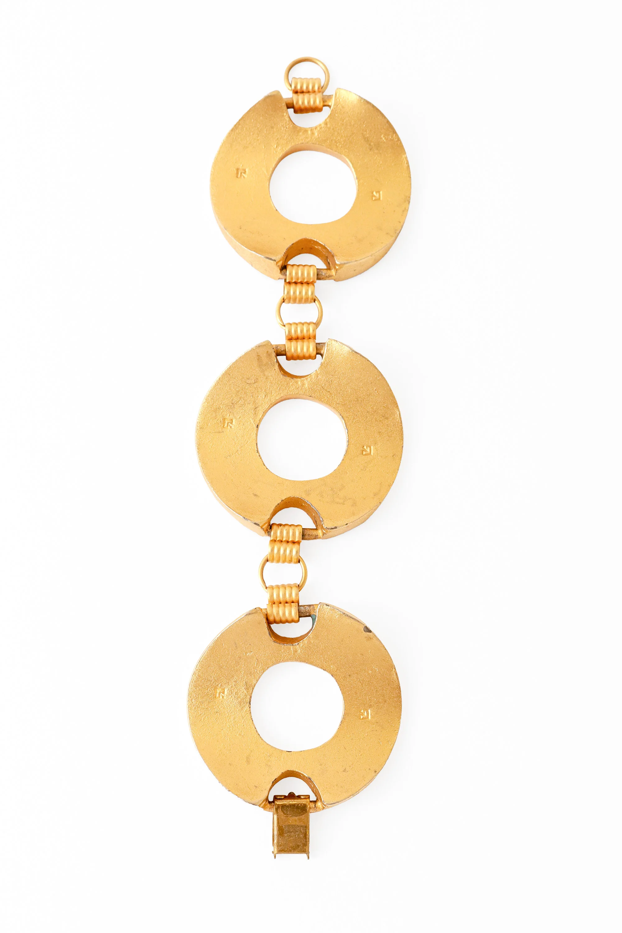 Marbled Enamel O-Link Bracelet - Image 4