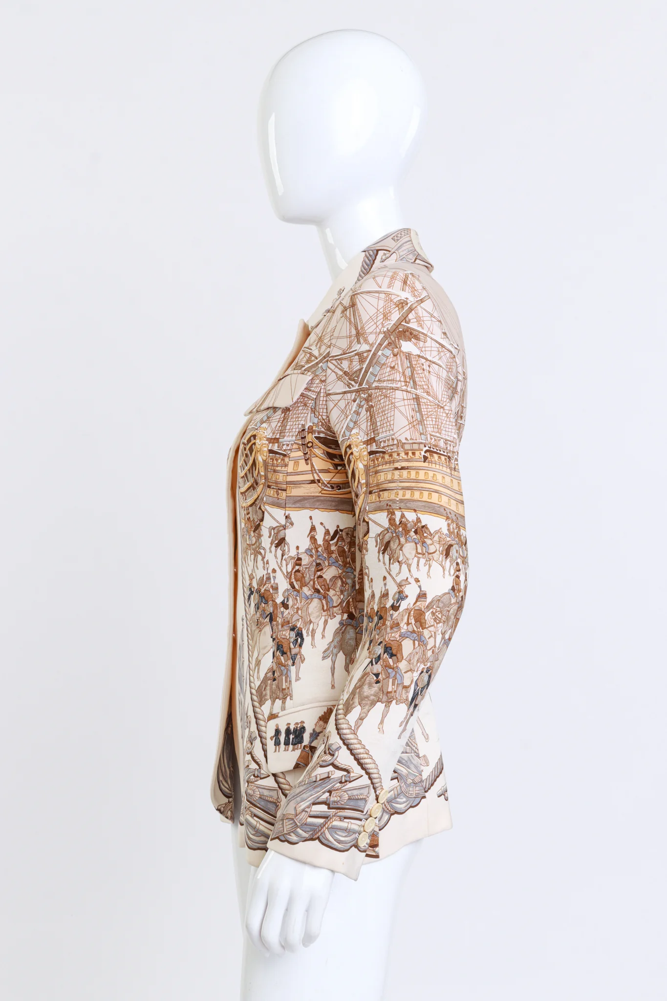 Marine et Cavalerie Printed Blazer - Image 2