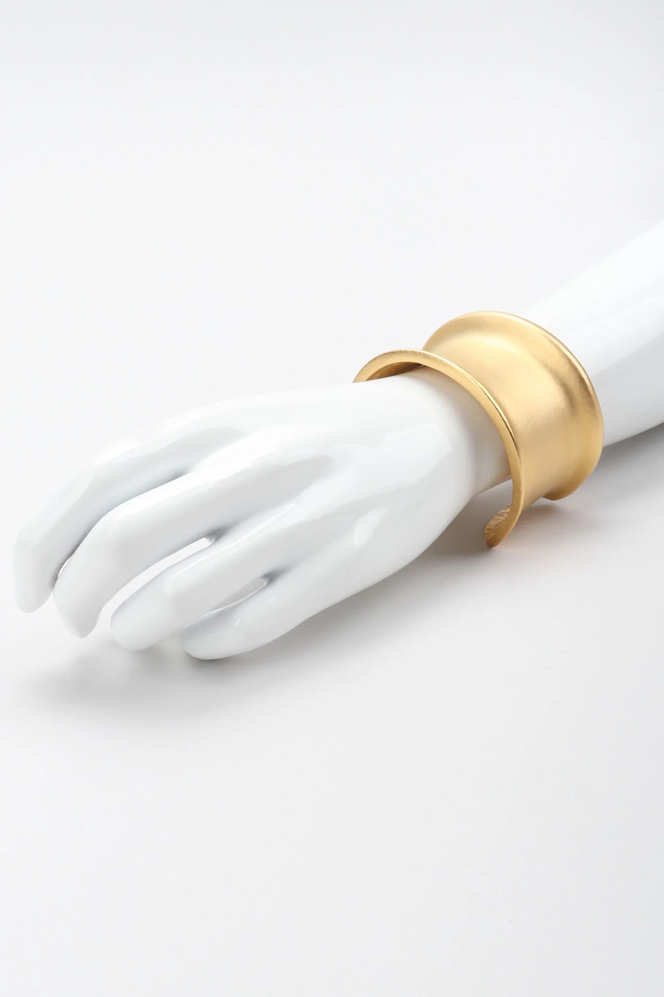 Matte Hinged Cuff Bracelet