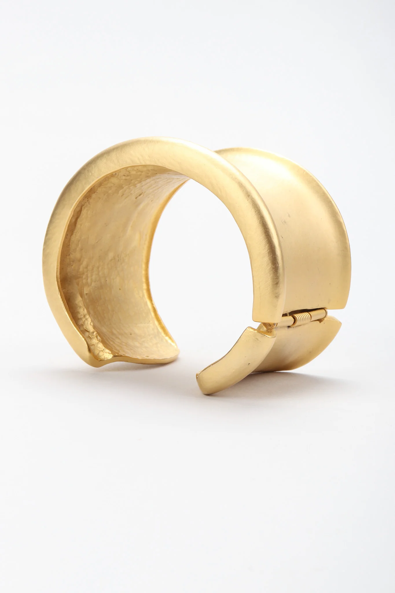 Matte Hinged Cuff Bracelet - Image 2