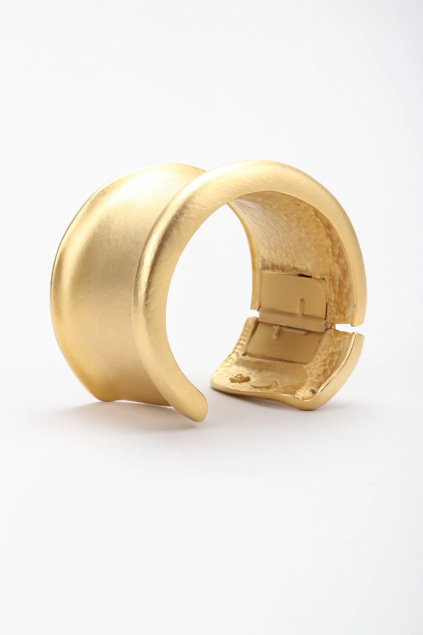 Matte Hinged Cuff Bracelet - Image 3