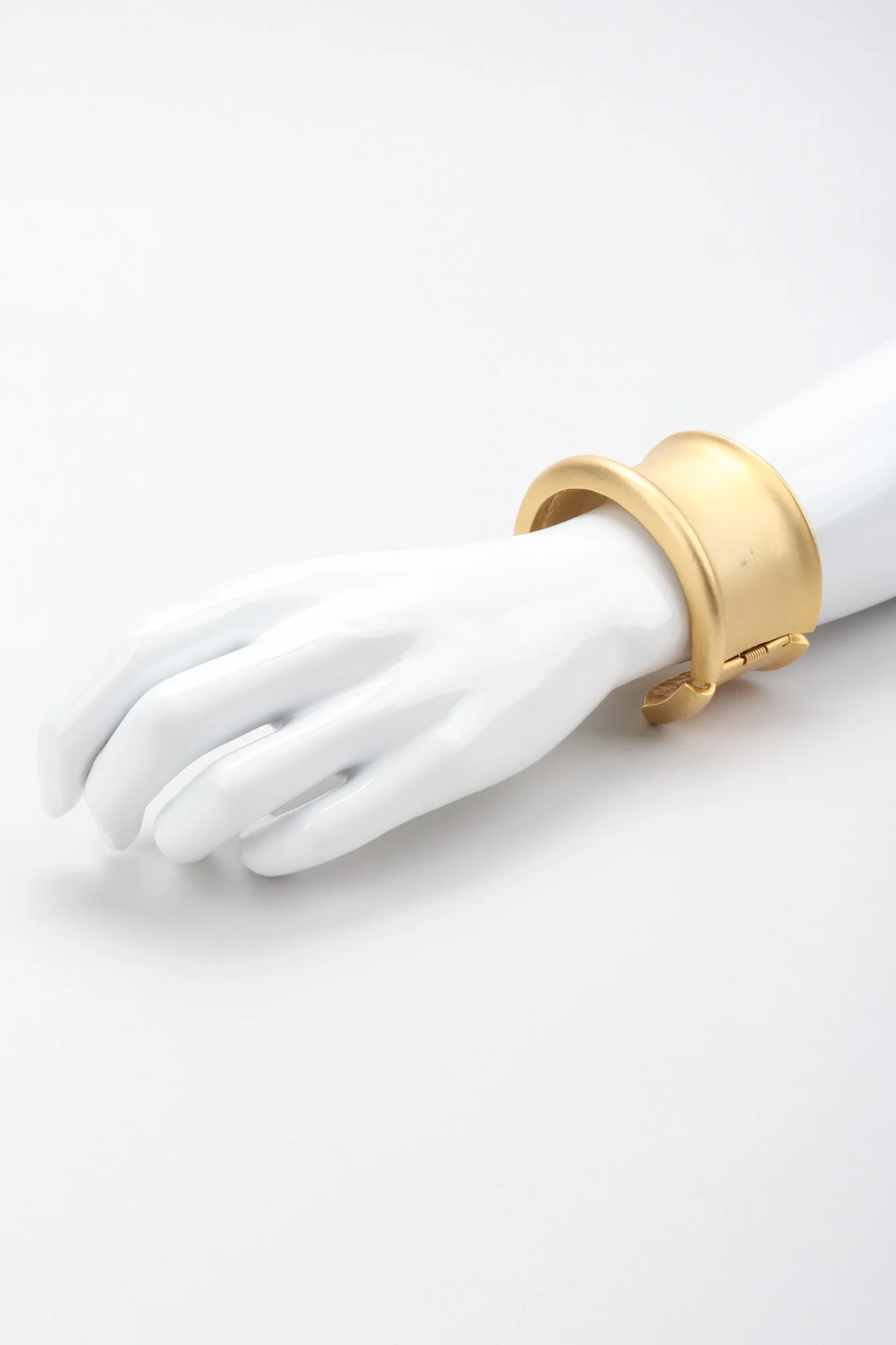Matte Hinged Cuff Bracelet - Image 8