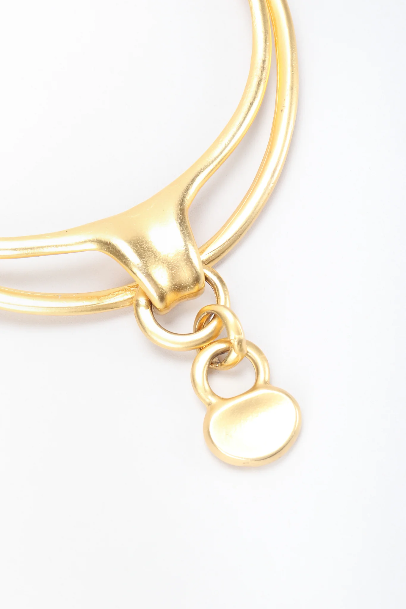 Matte Sculpted Collar Necklace - Image 5