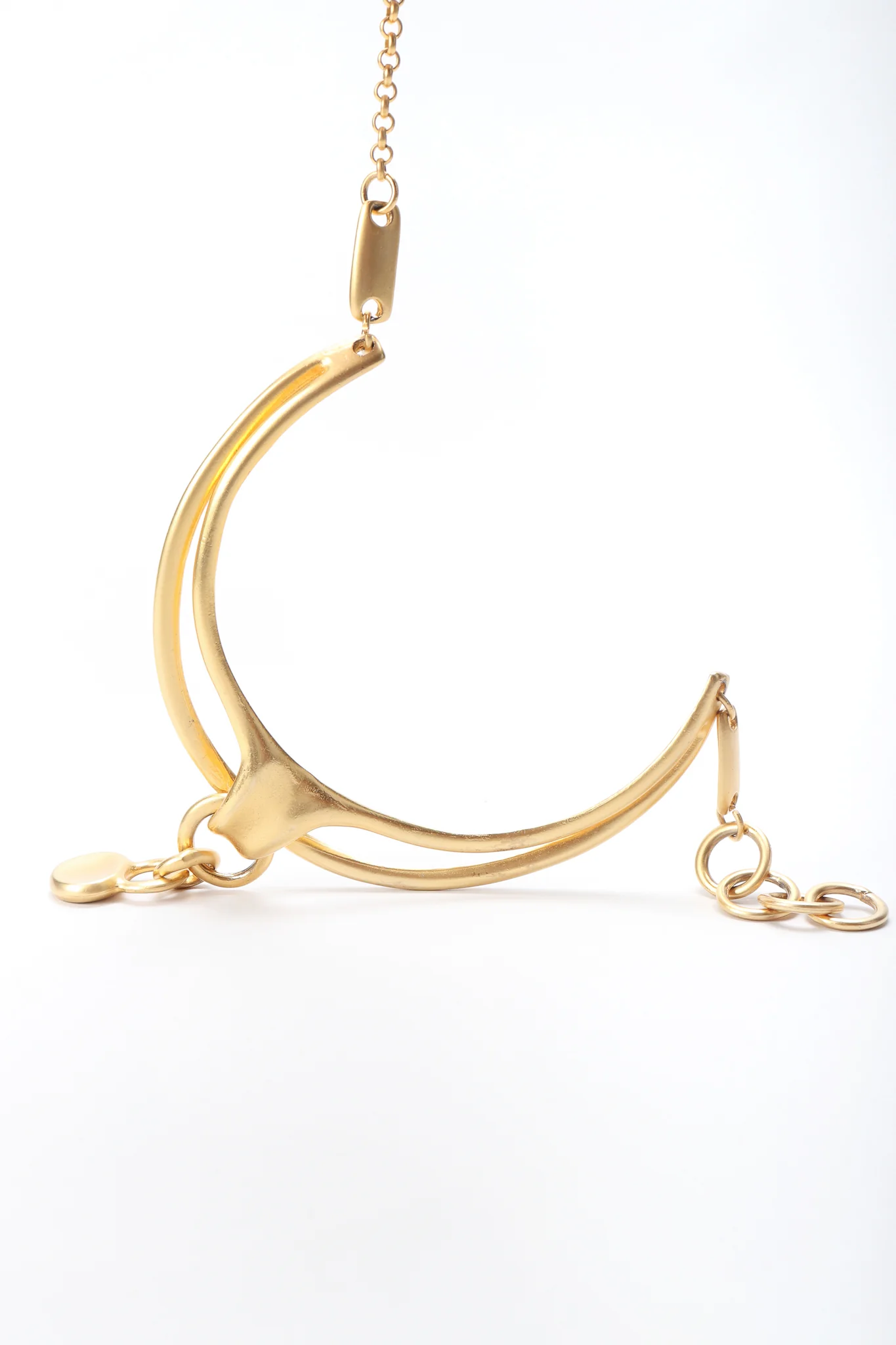 Matte Sculpted Collar Necklace - Image 6