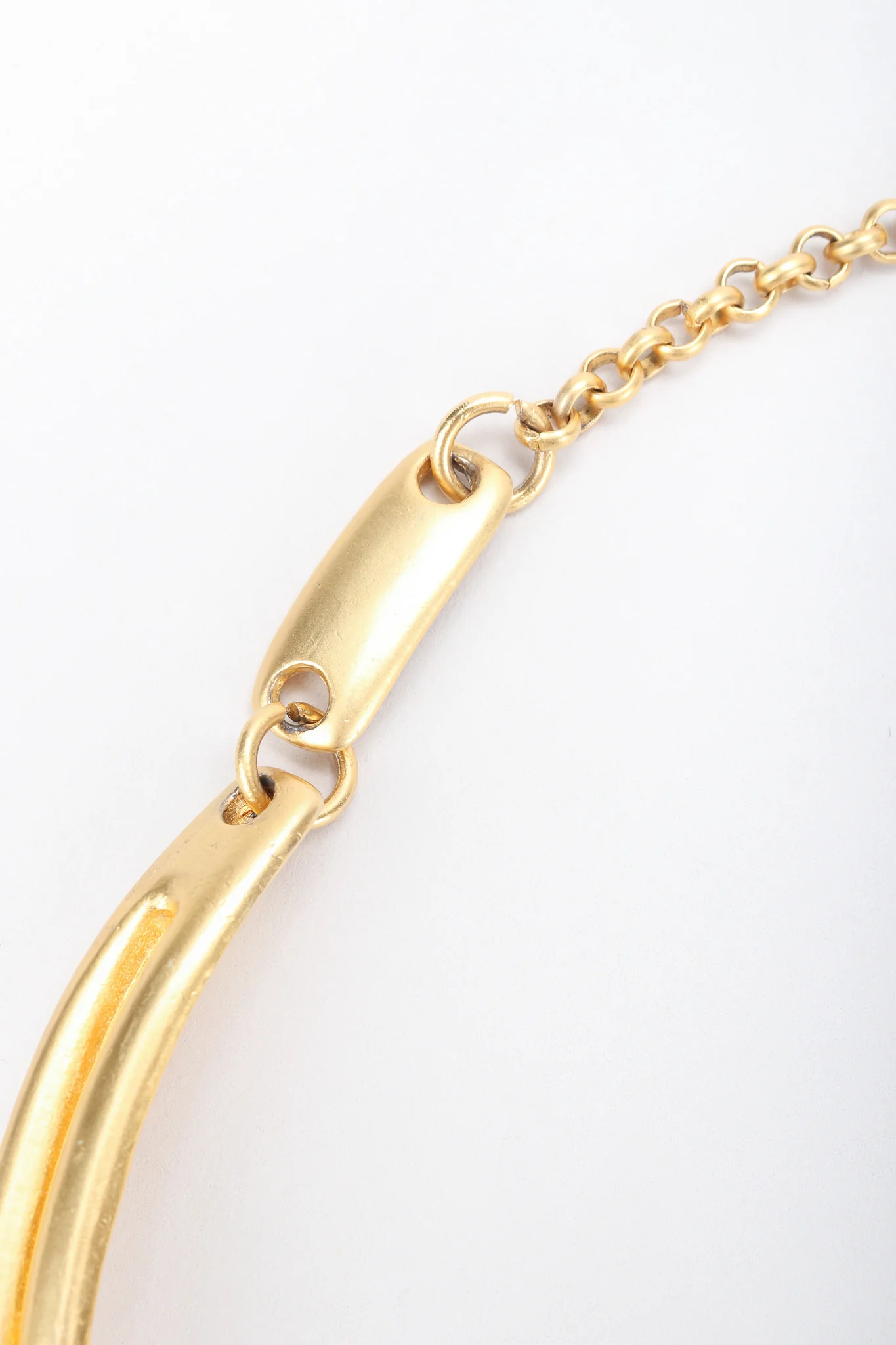 Matte Sculpted Collar Necklace - Image 7