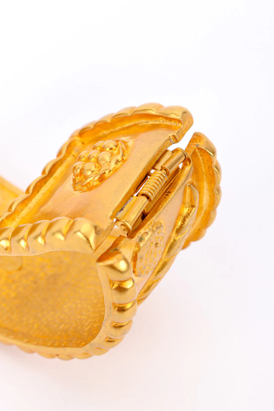 Matte Sculpted Cuff Bracelet - Image 6