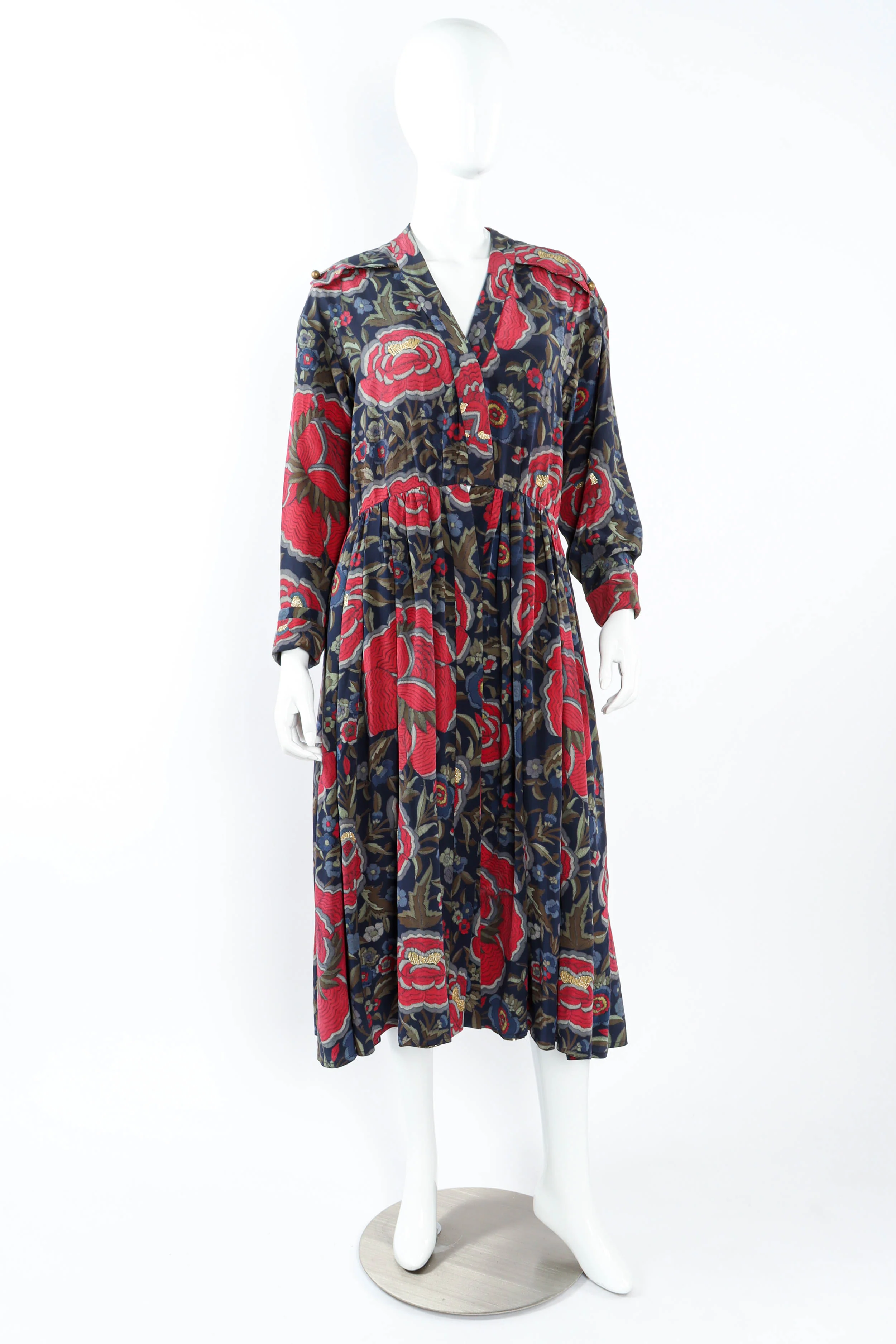 Maverick Floral Print Wrap Dress