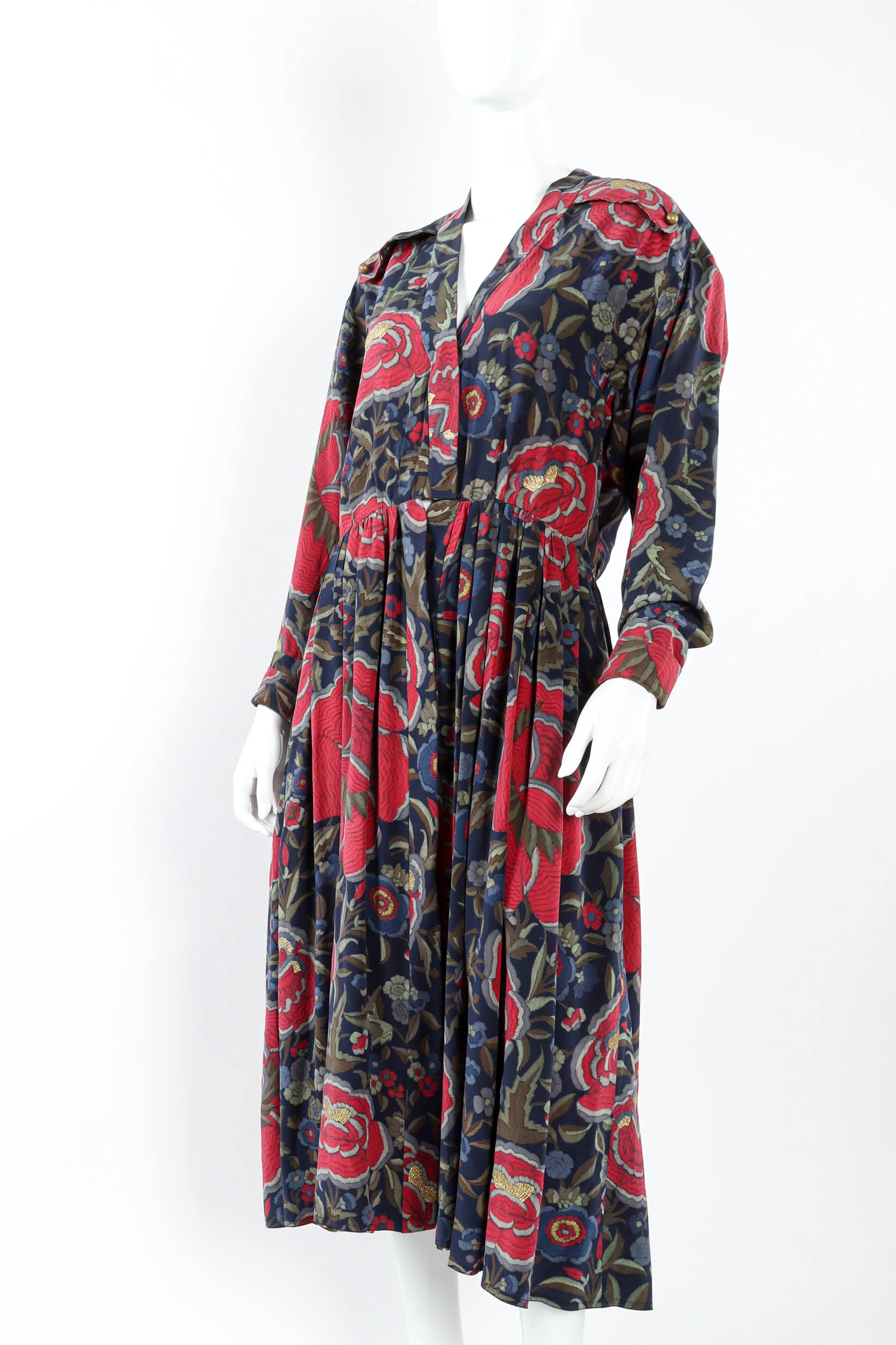 Maverick Floral Print Wrap Dress - Image 2