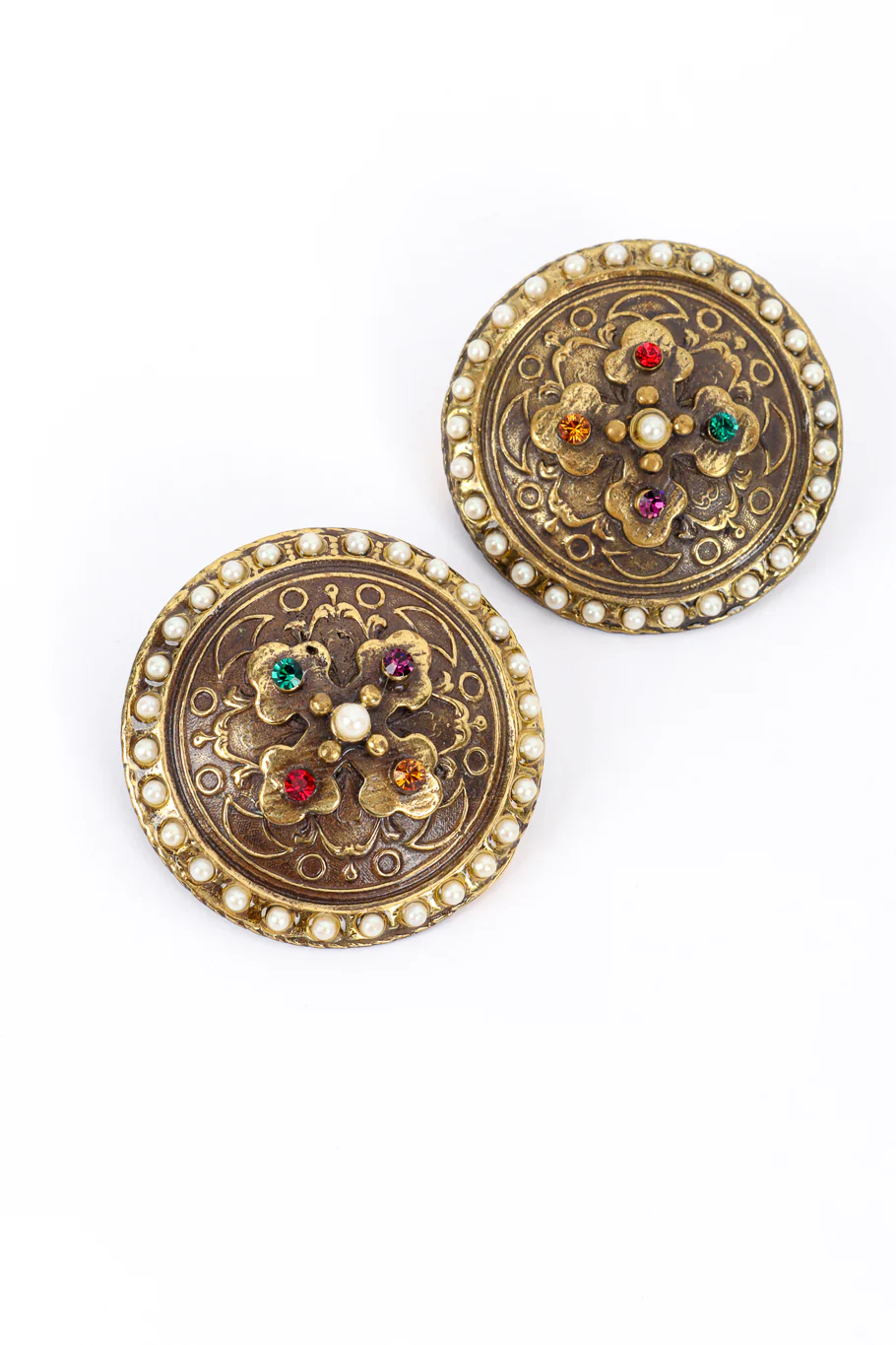 Medallion Necklace, Bracelet and Earring Set - Image 14