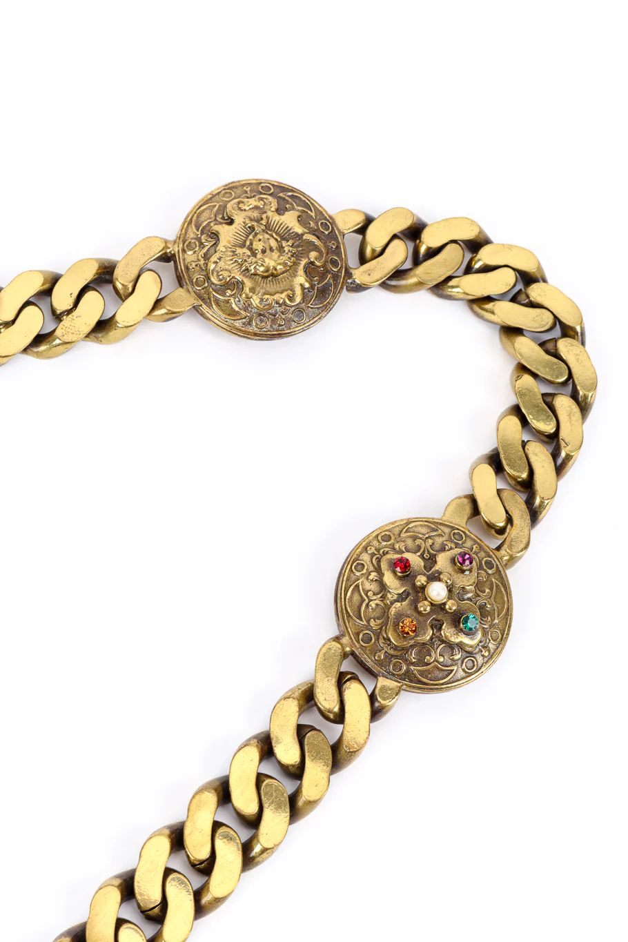 Medallion Necklace, Bracelet and Earring Set - Image 6