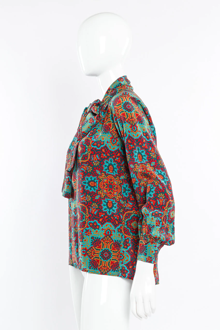 Medallion Silk Blouse - Image 2