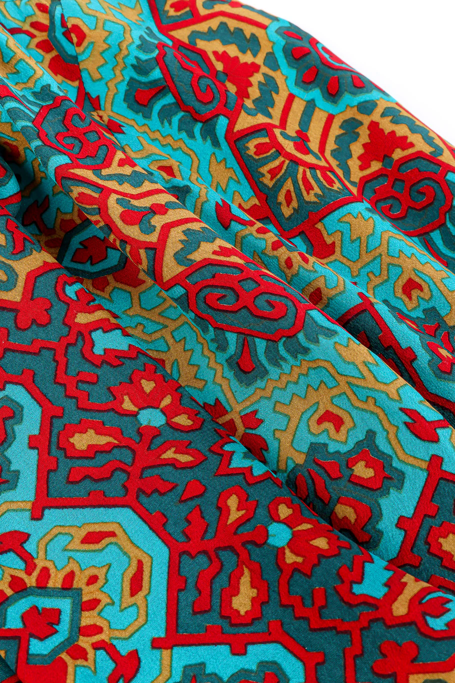 Medallion Silk Blouse - Image 6
