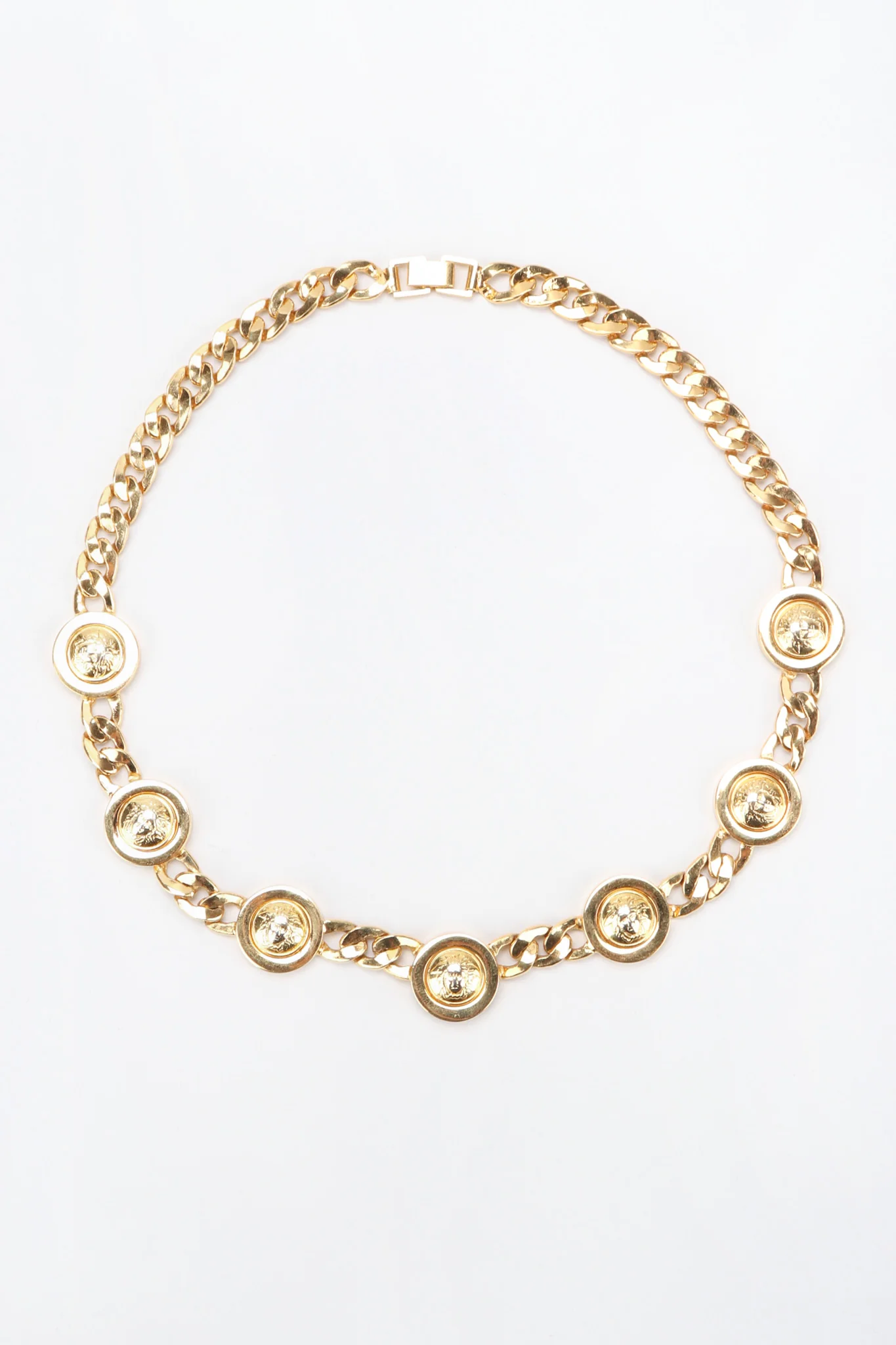 Medusa Coin Collar Necklace - Image 3