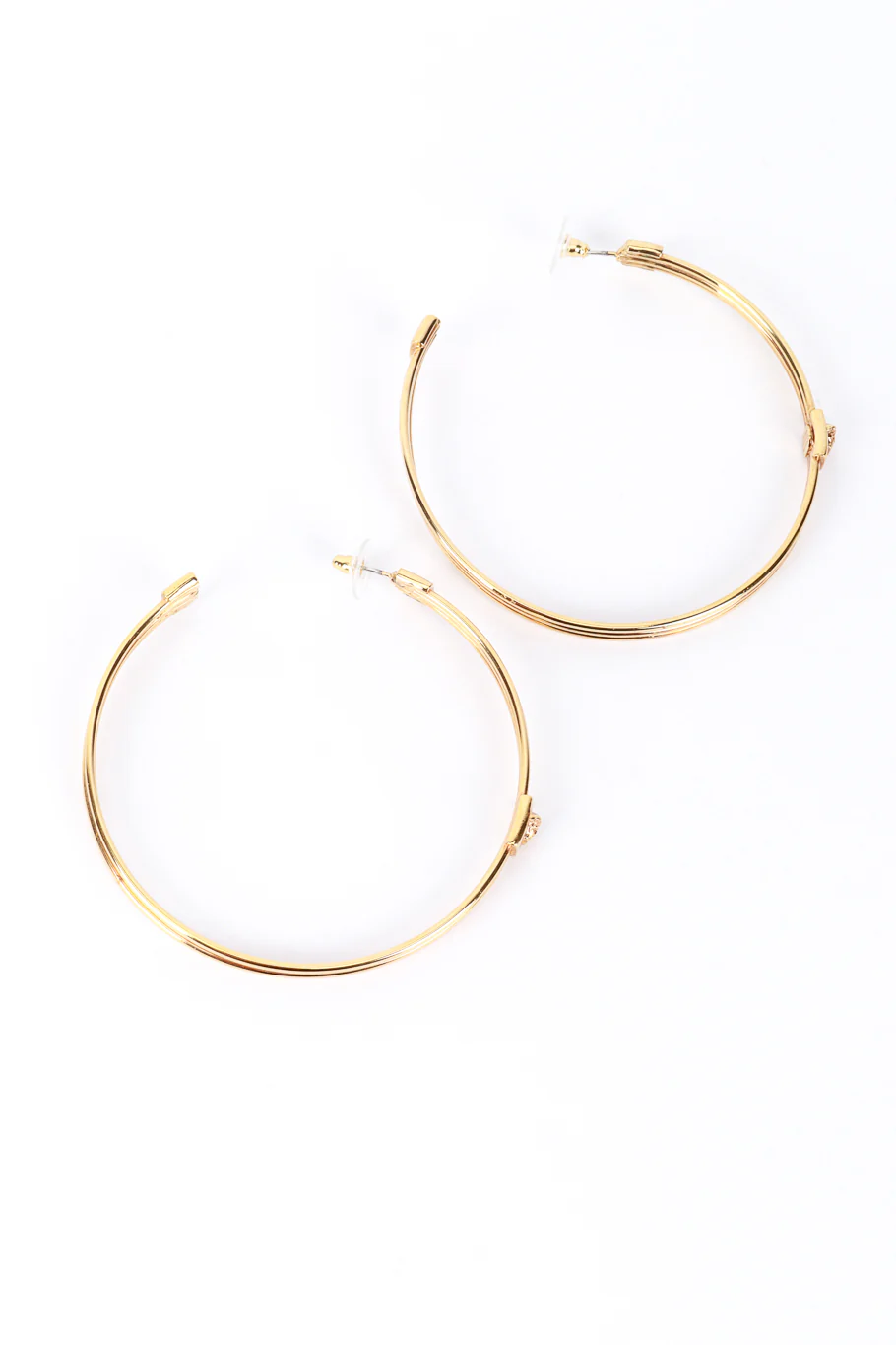 Medusa Head Hoop Earrings - Image 6