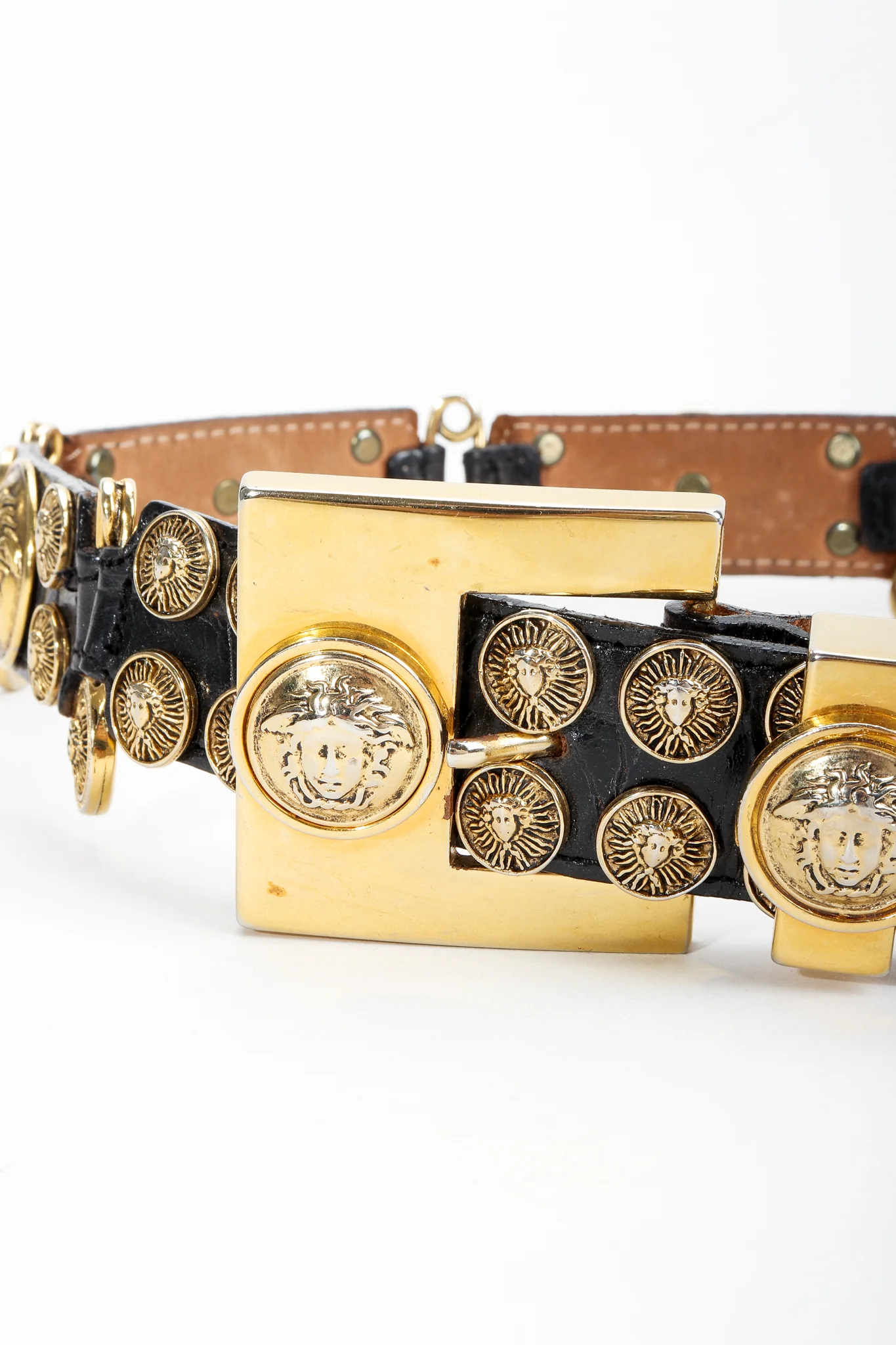 Studded Medusa Pin Belt - Image 7