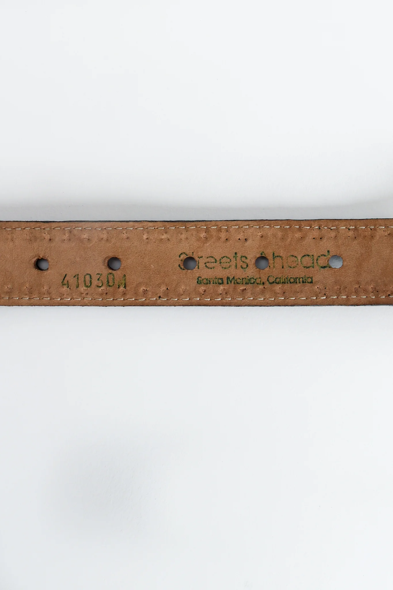 Medusa Medallion Leather Belt - Image 9