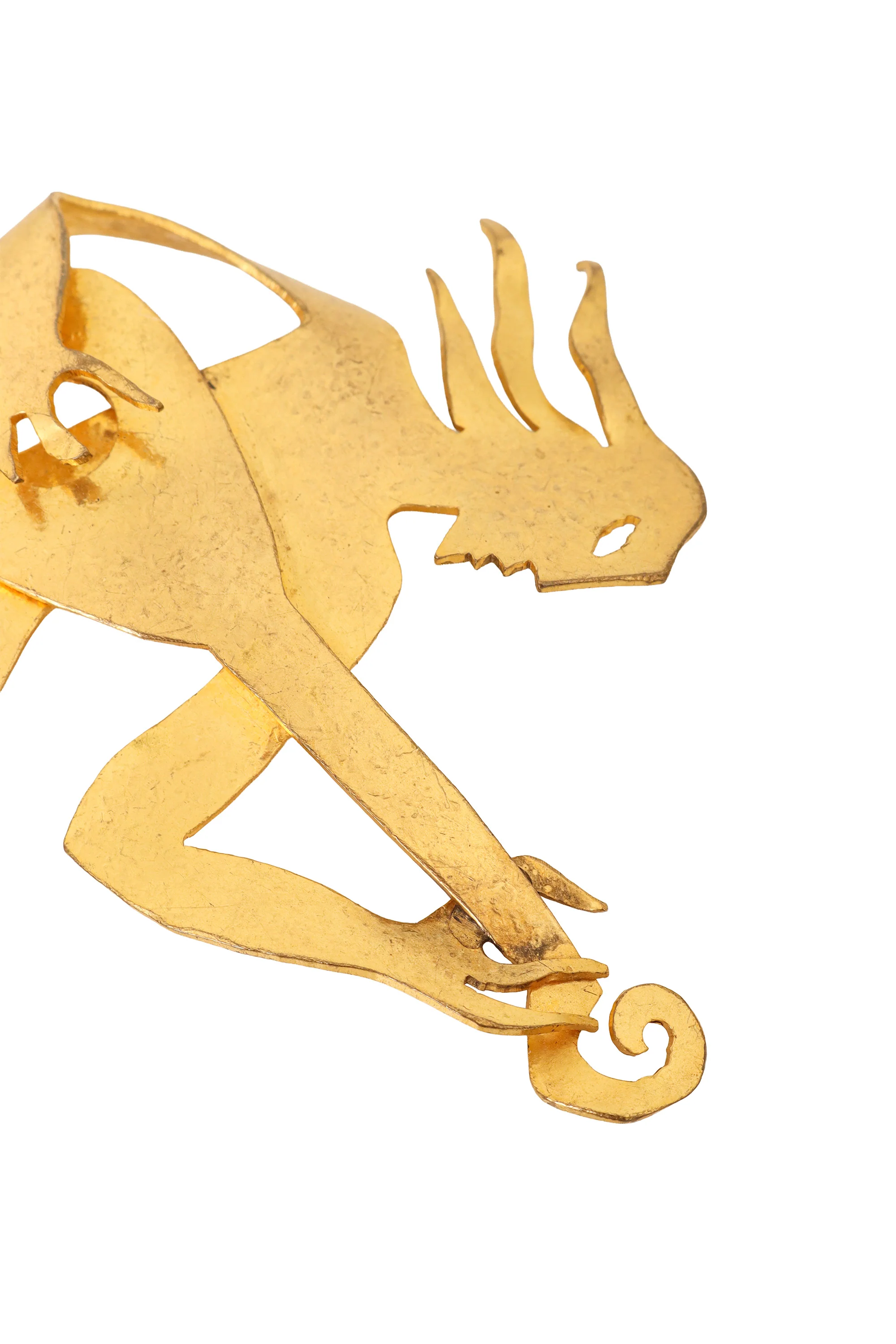 Mermaid Lute Brooch - Image 2