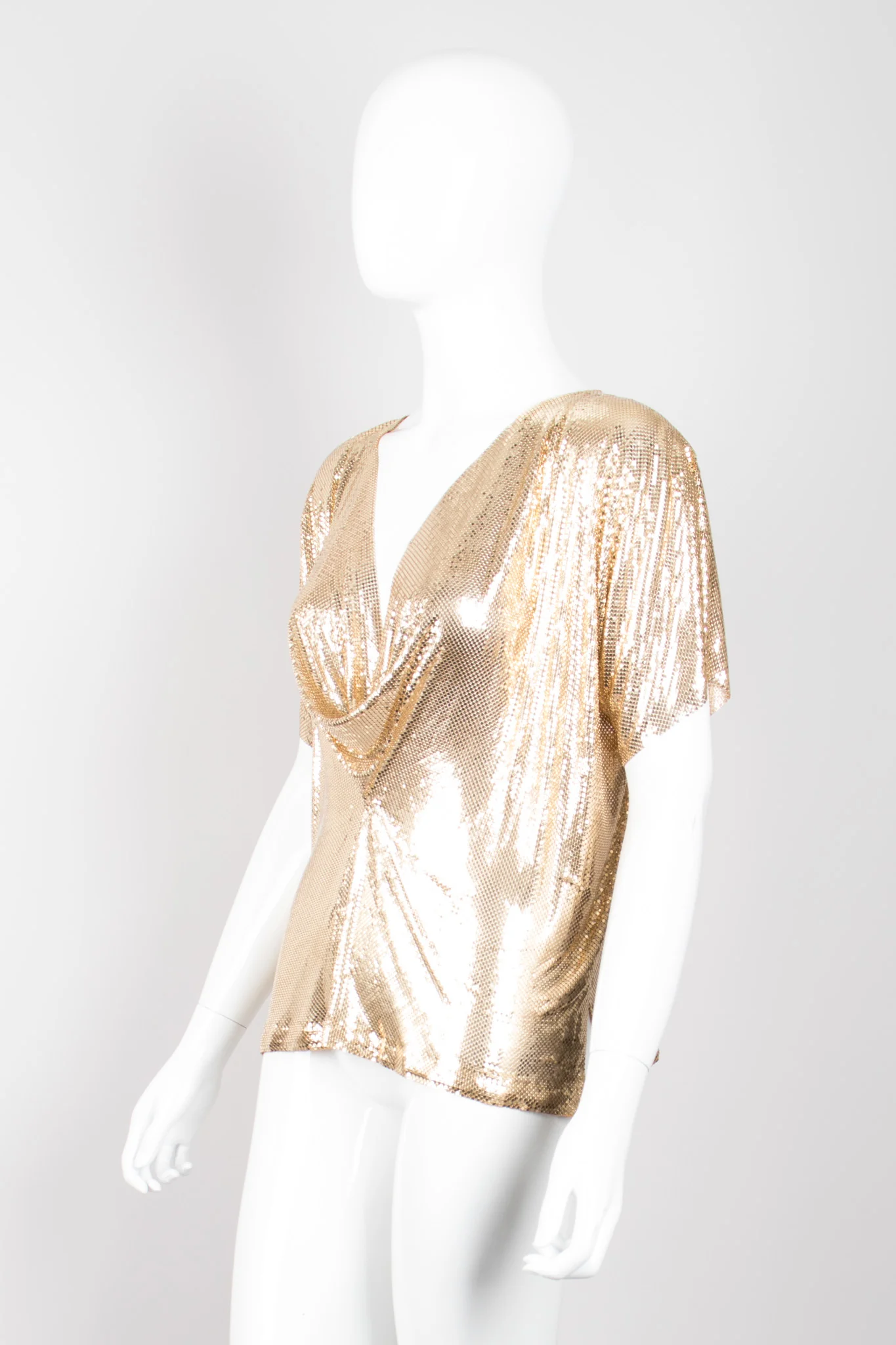 Mesh Cowlneck Top - Image 3