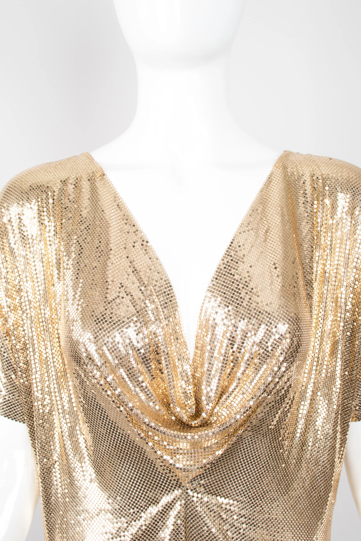 Mesh Cowlneck Top - Image 7