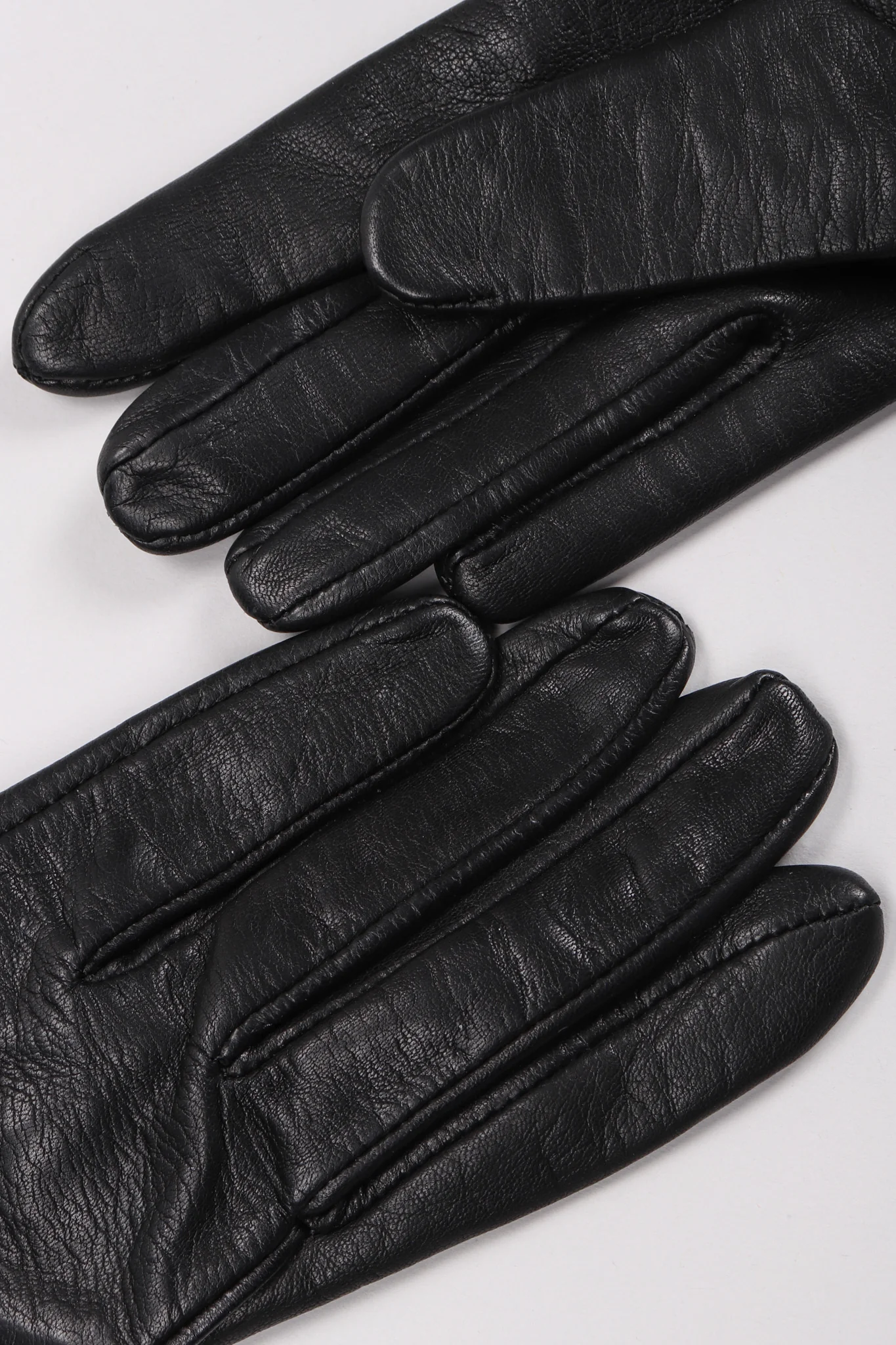 Mesh Dot Leather Gloves - Image 5