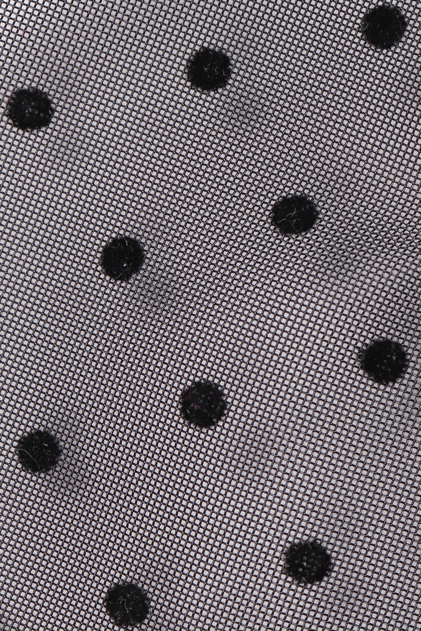 Mesh Dot Leather Gloves - Image 6