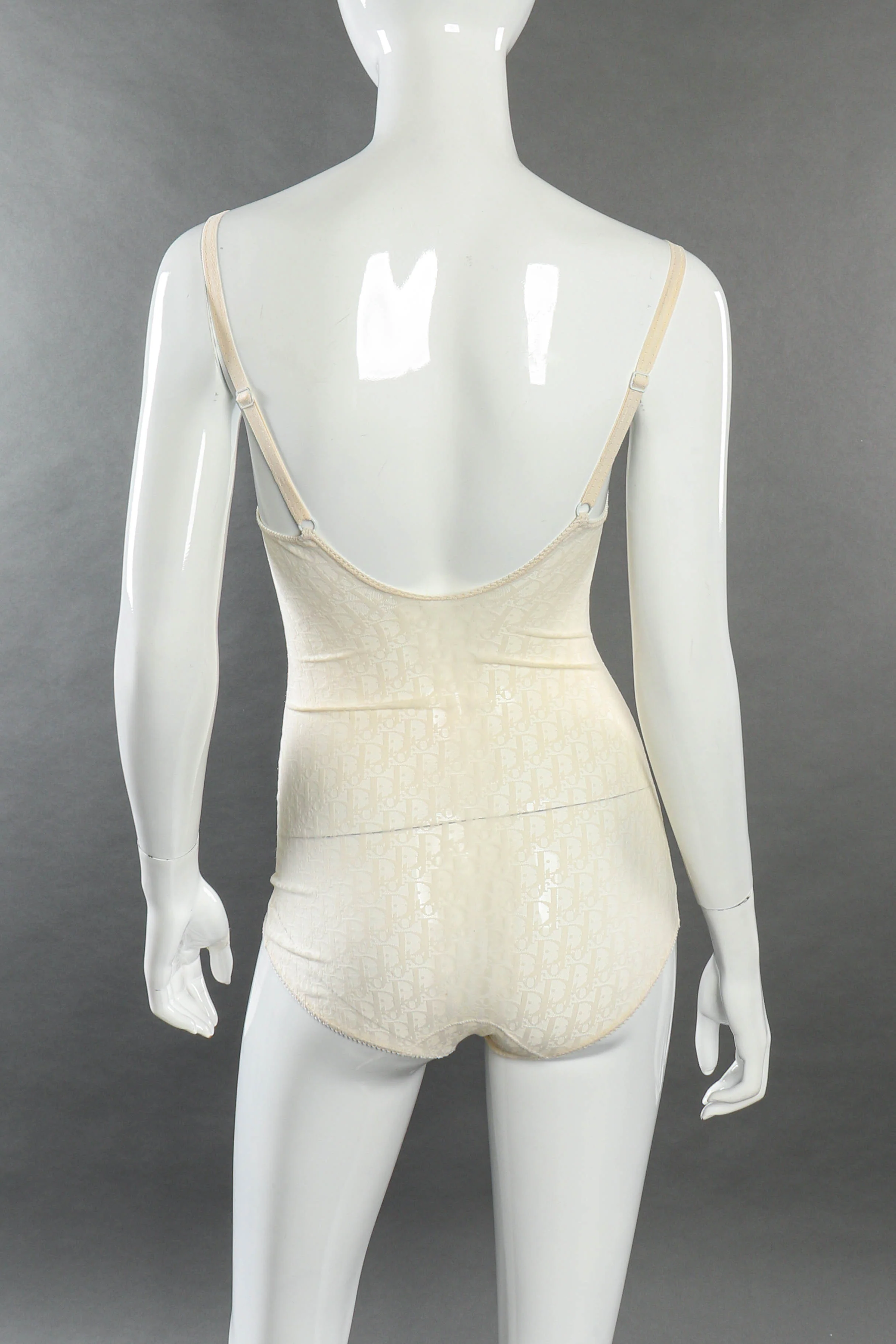 Mesh Monogram Bodysuit - Image 3
