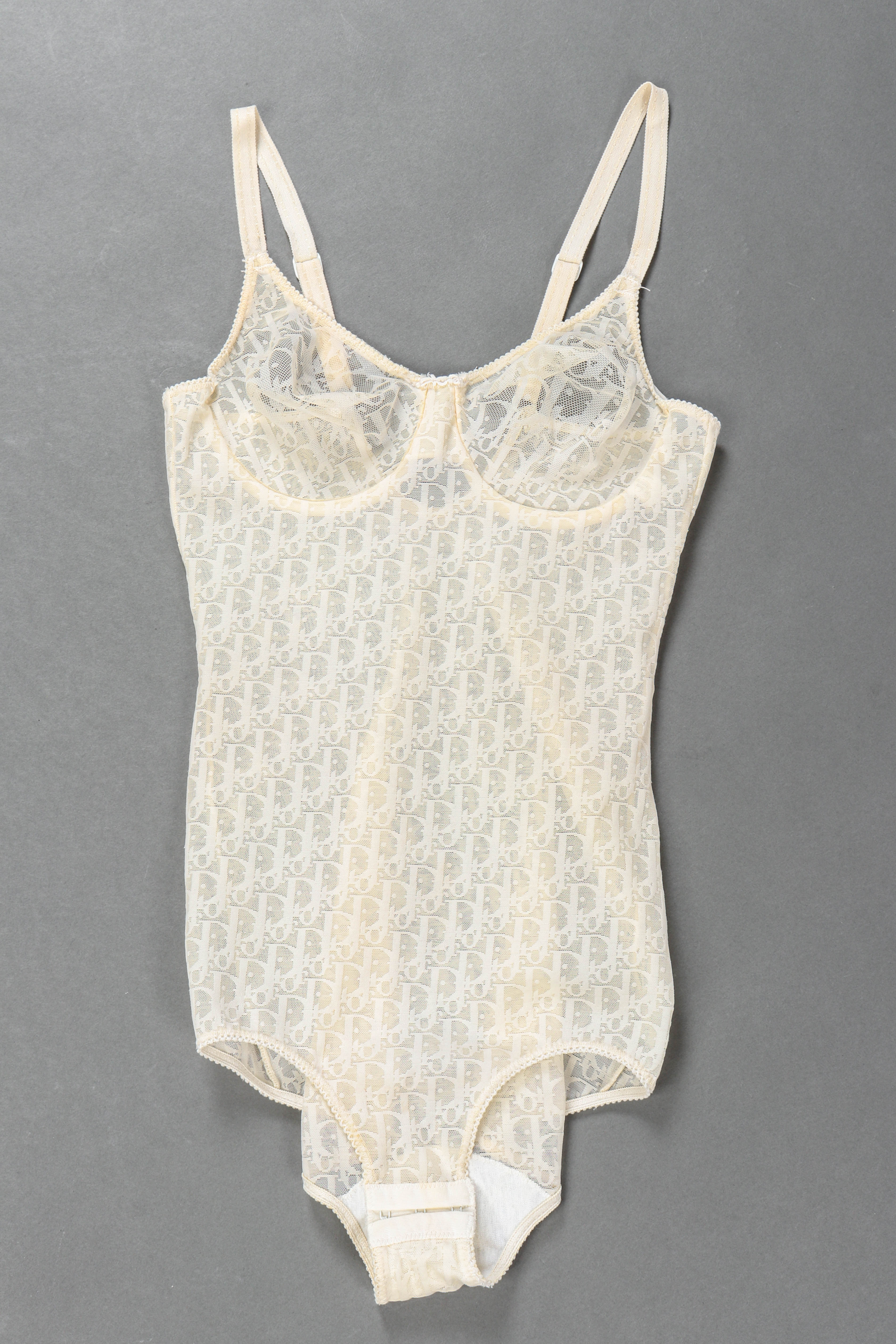 Mesh Monogram Bodysuit - Image 4