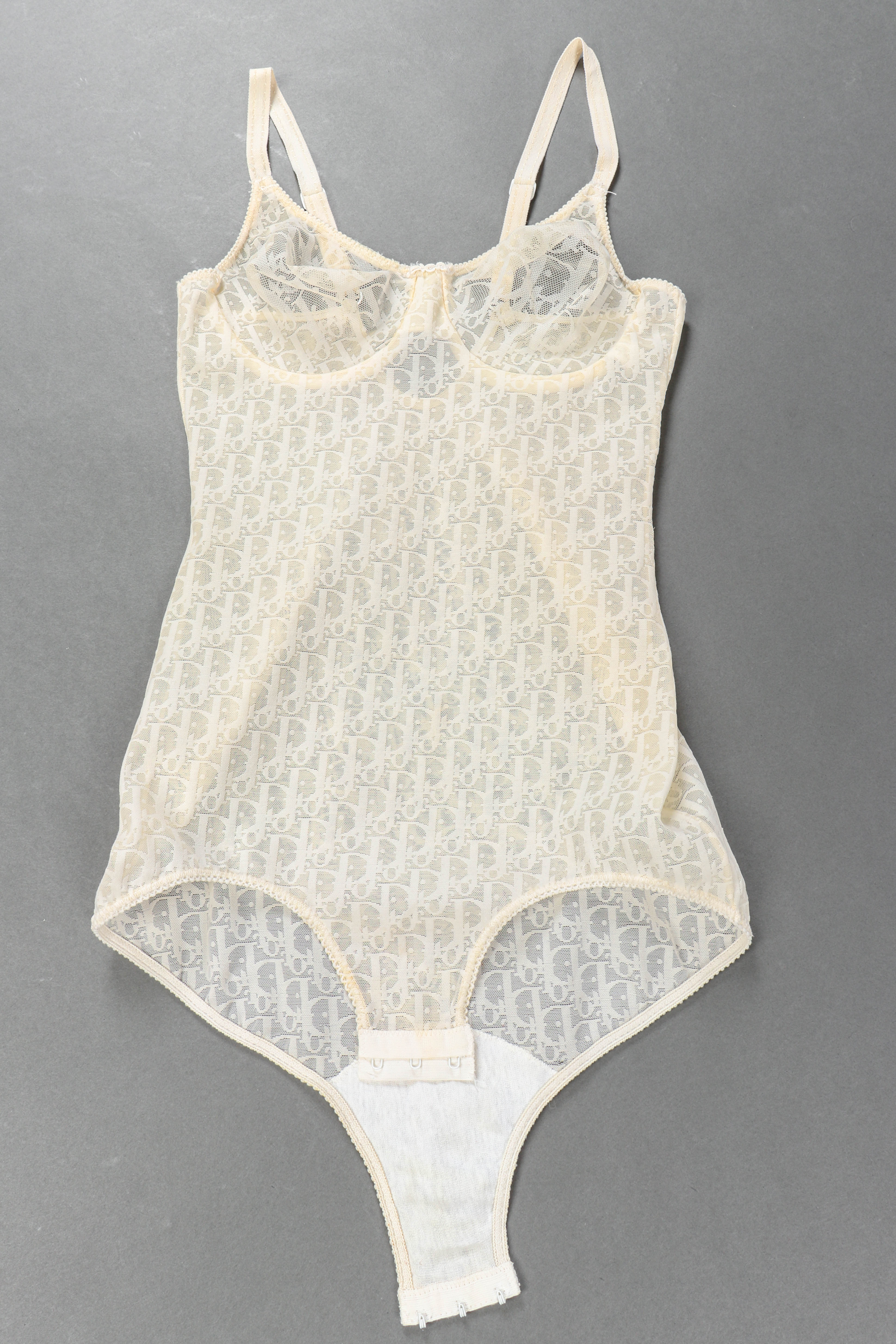 Mesh Monogram Bodysuit - Image 5
