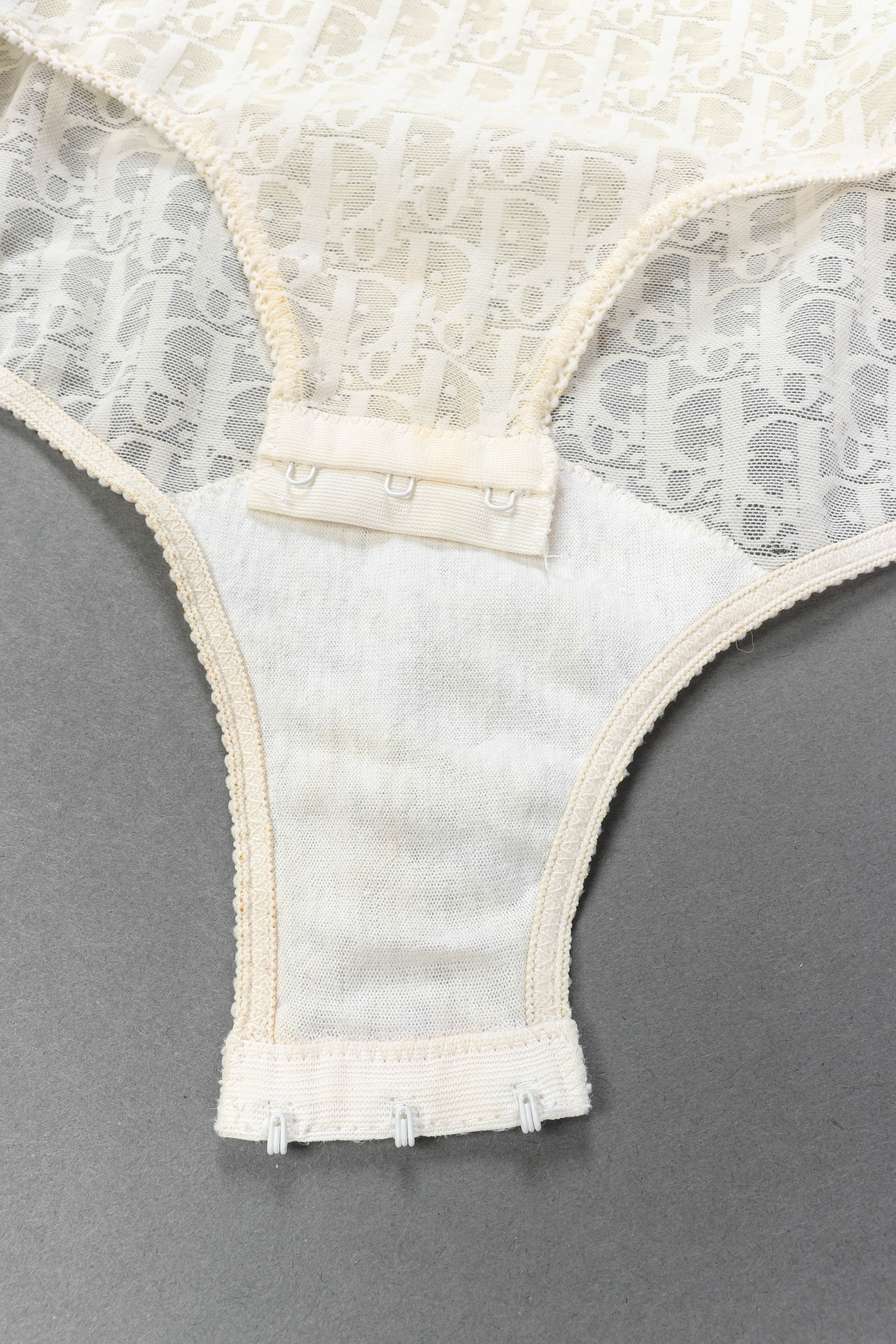 Mesh Monogram Bodysuit - Image 6