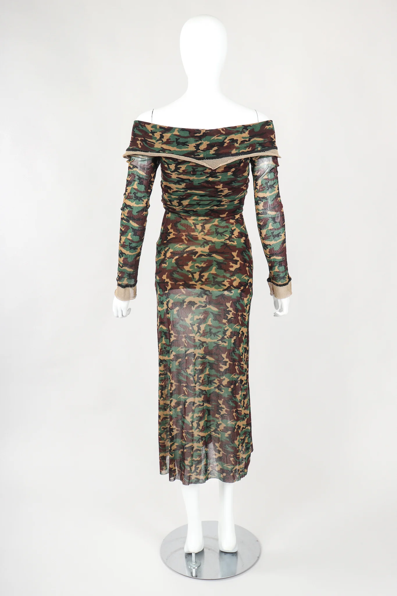 Mesh Net Camo Dress - Image 5