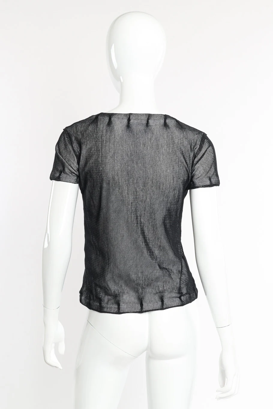 Mesh Overlay Tee - Image 3