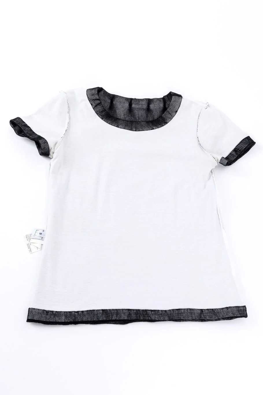 Mesh Overlay Tee - Image 7