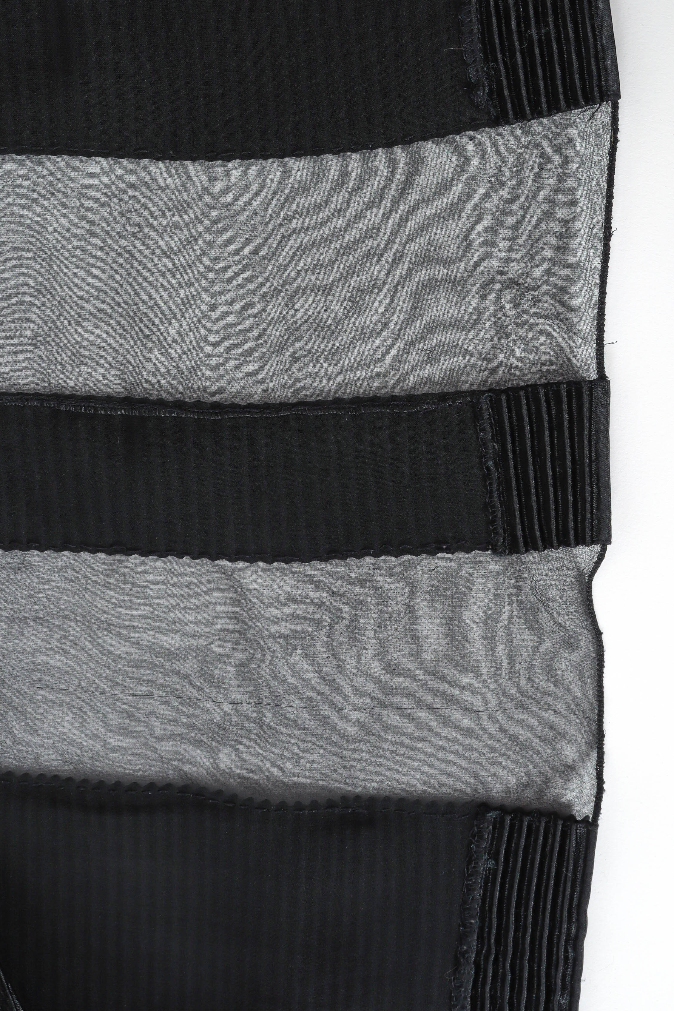 Chiffon Stripes Pleat Dress - Image 12