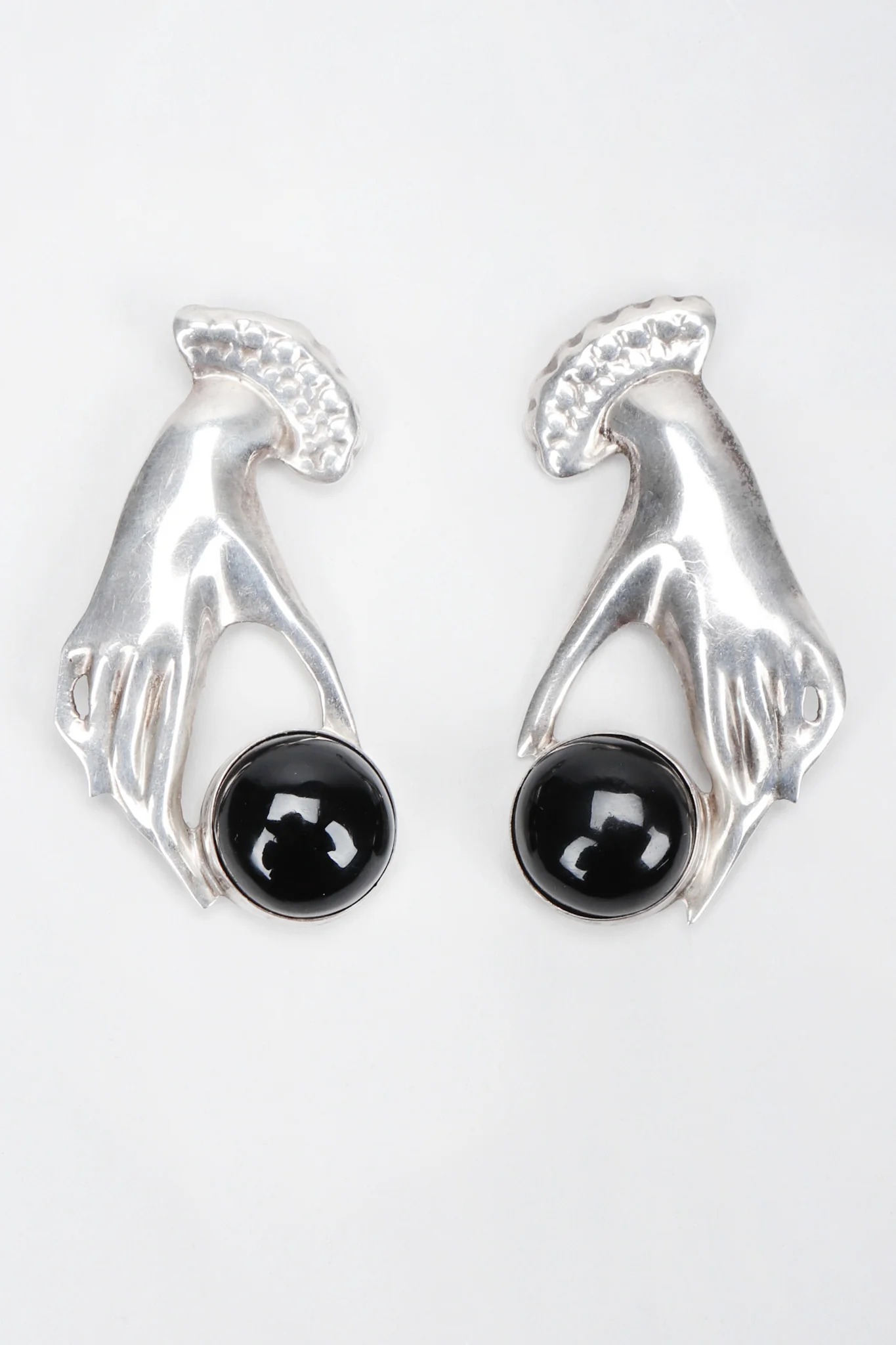 Meta Hands Earrings - Image 3