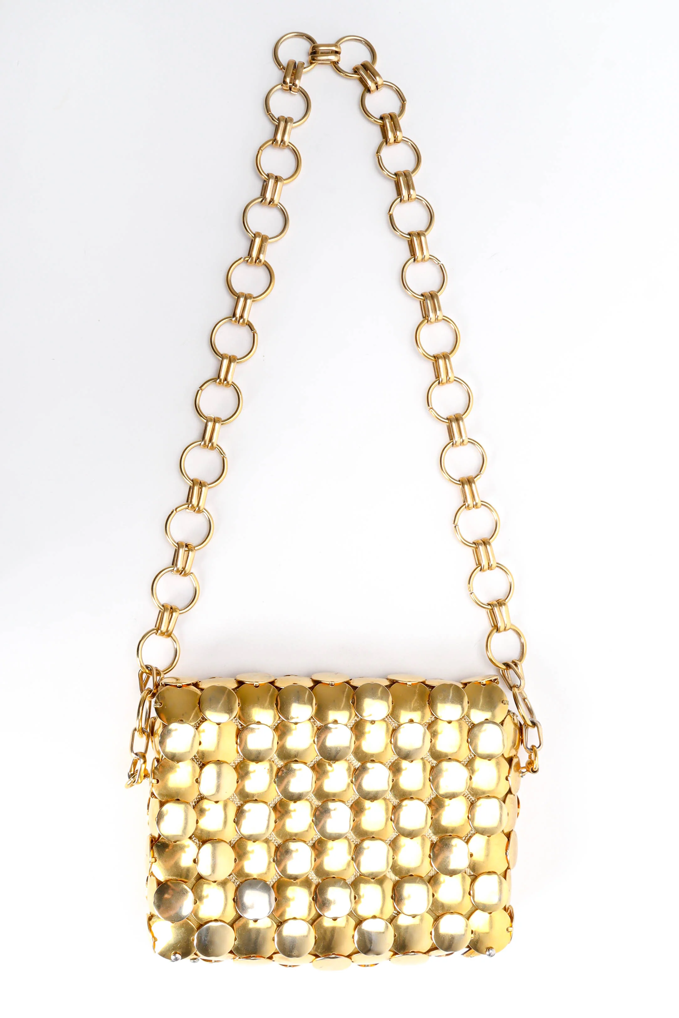 Skeleton Key Metal Circles Bag - Image 3