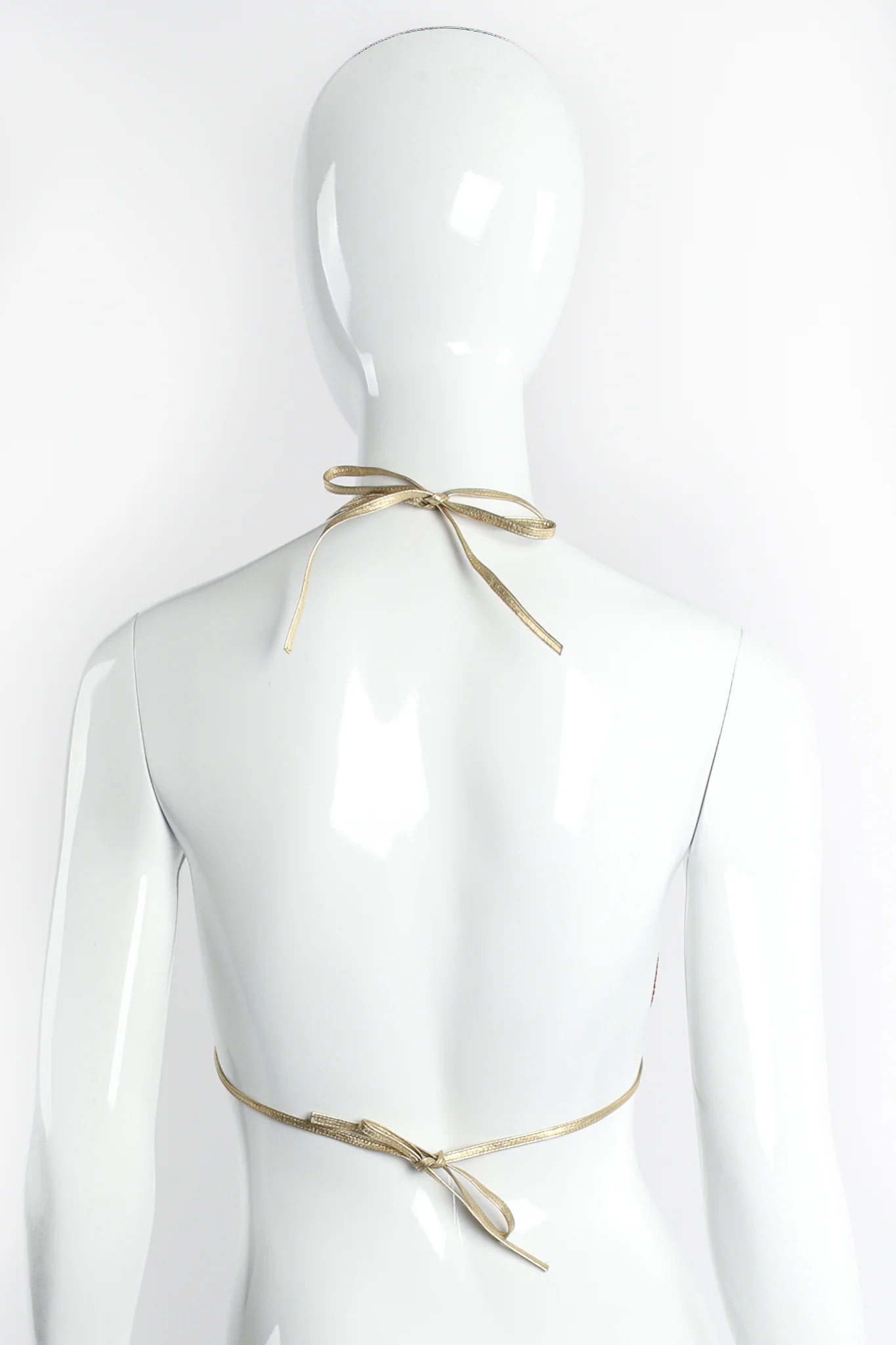 Metal Mesh Bikini Top - Image 4