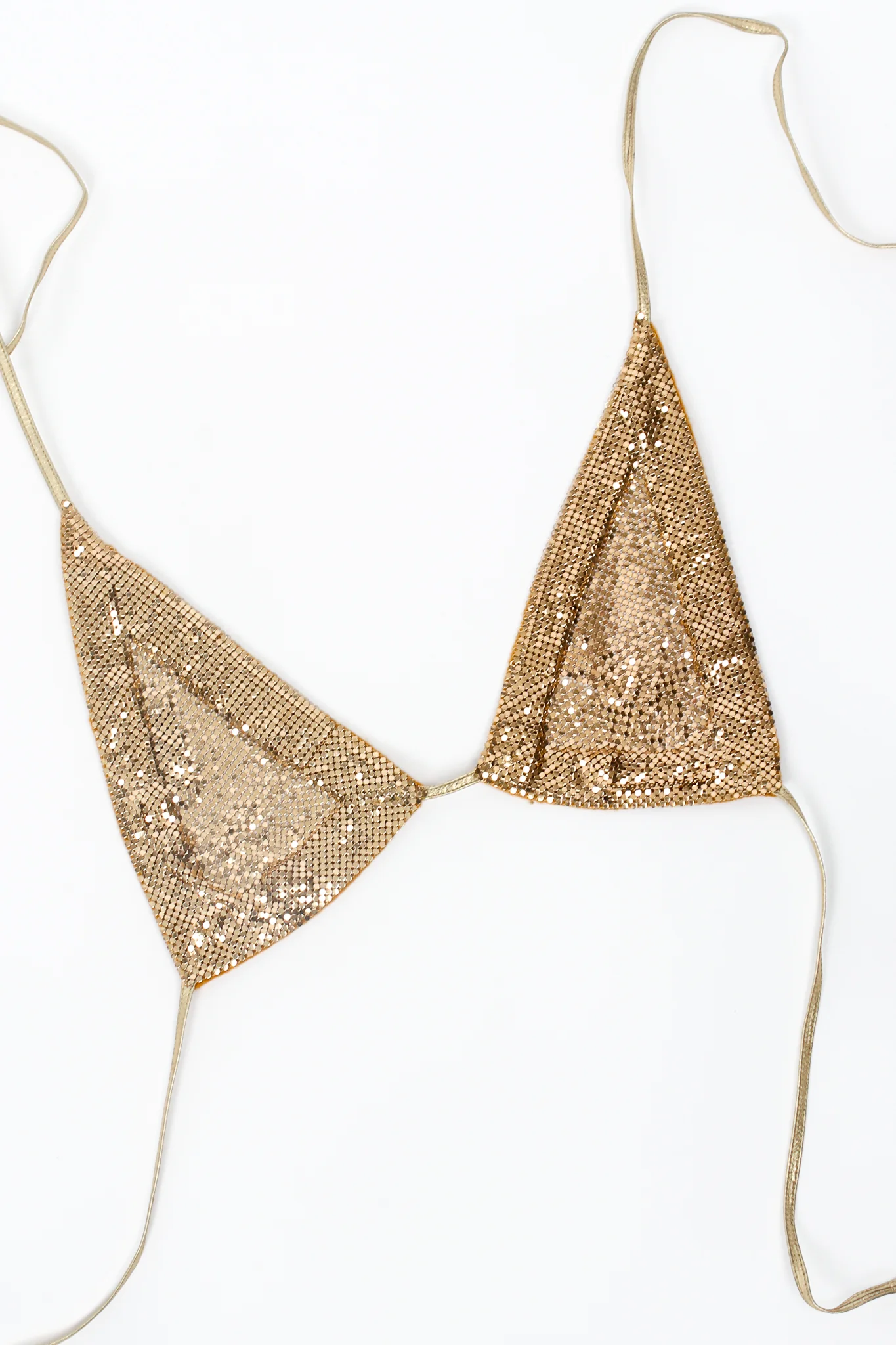 Metal Mesh Bikini Top - Image 5