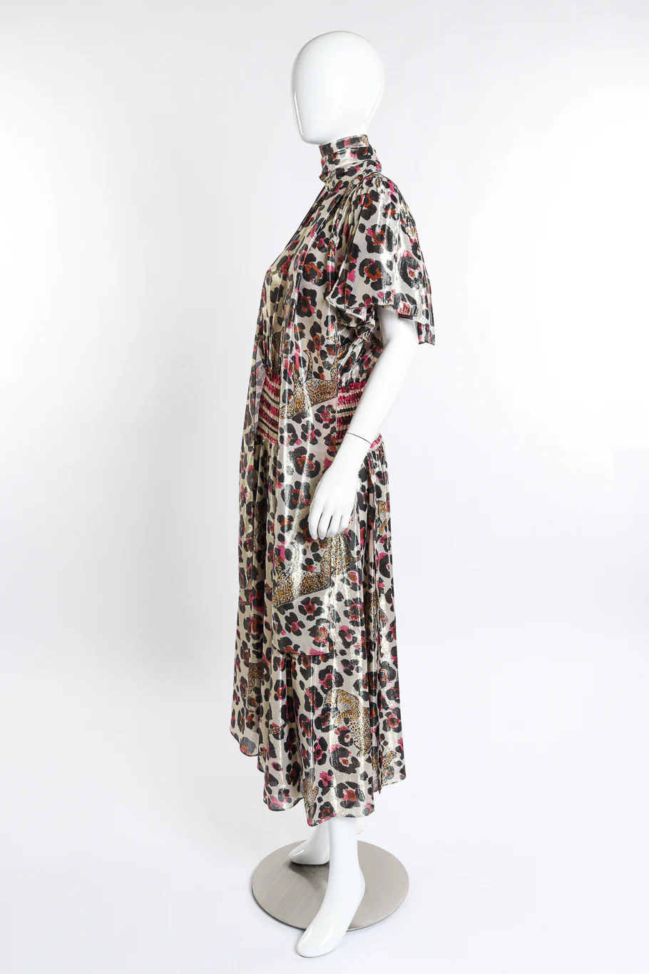 Metallic Animal Cheetah Dress - Image 2
