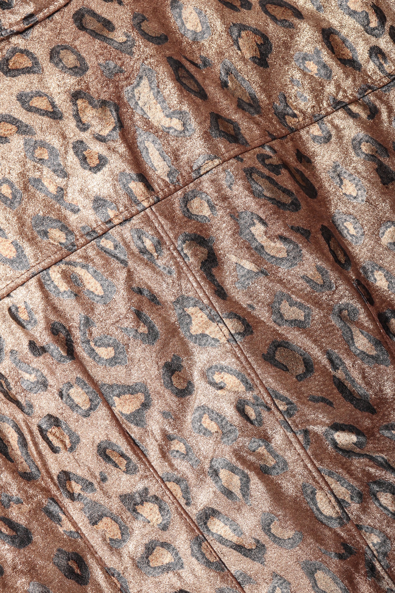 Metallic Animal Moto Jacket - Image 14
