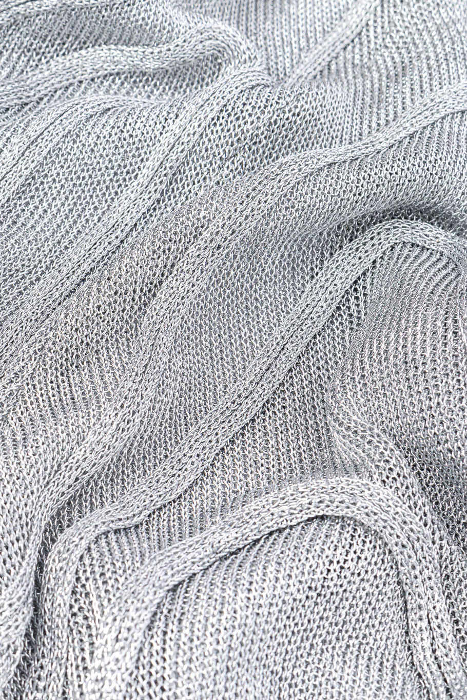 Metallic Cable Knit Cardigan - Image 8
