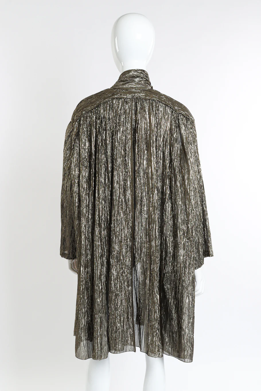 Metallic Crinkled Duster - Image 3