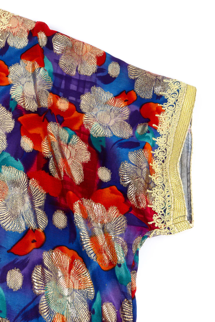 Metallic Floral Caftan II - Image 6