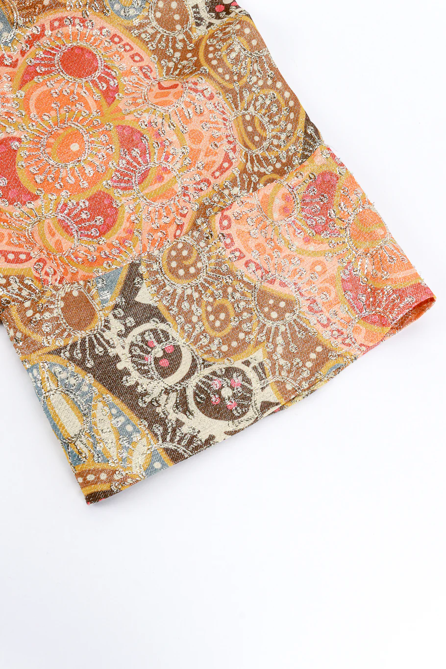 Metallic Floral Hostess Caftan - Image 7